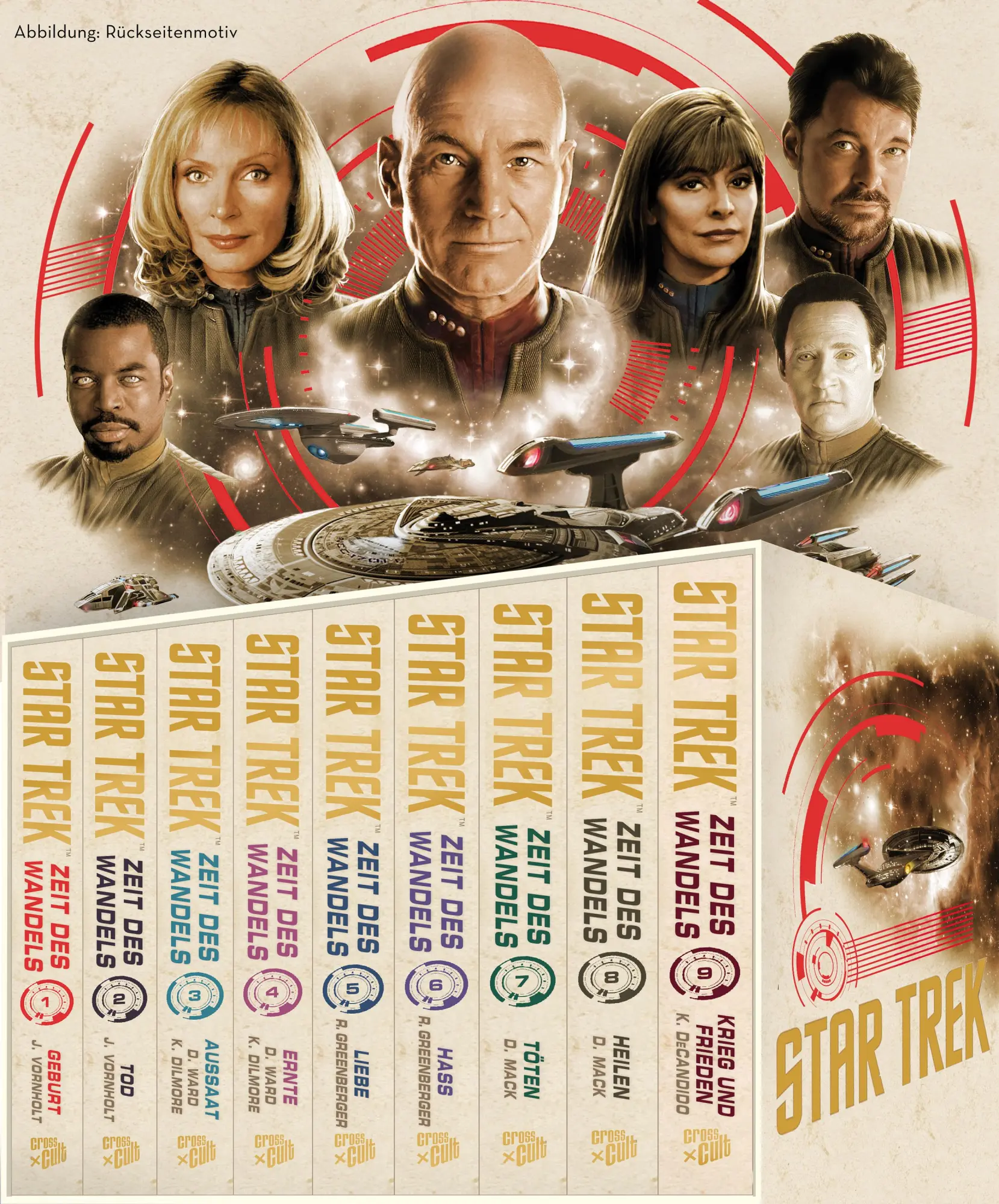 Cover: 9783986664473 | Star Trek - Zeit des Wandels Band 1 bis 9 im Boxset - inklusive 9...
