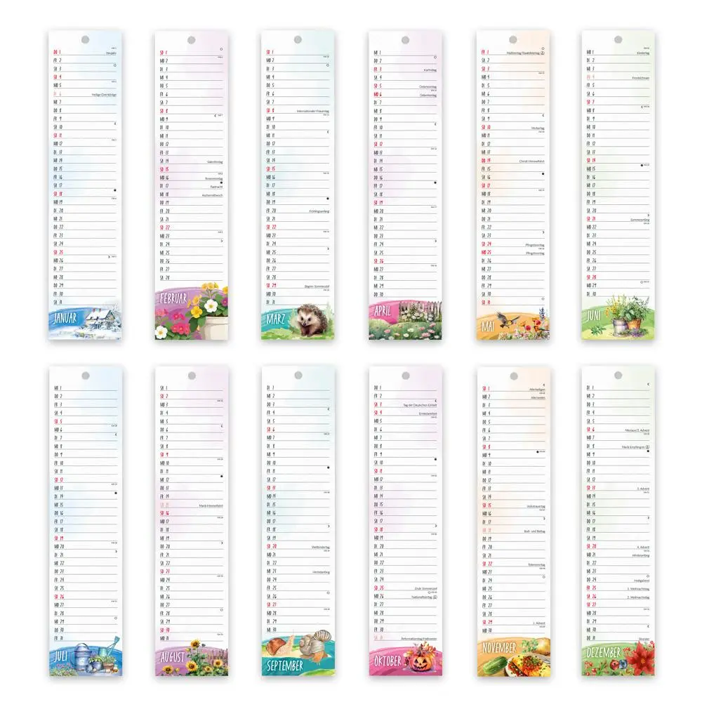 Bild: 9783988024473 | Trötsch Streifenkalender Mini Gartenzauber 2026 | KG | Kalender | XXIV