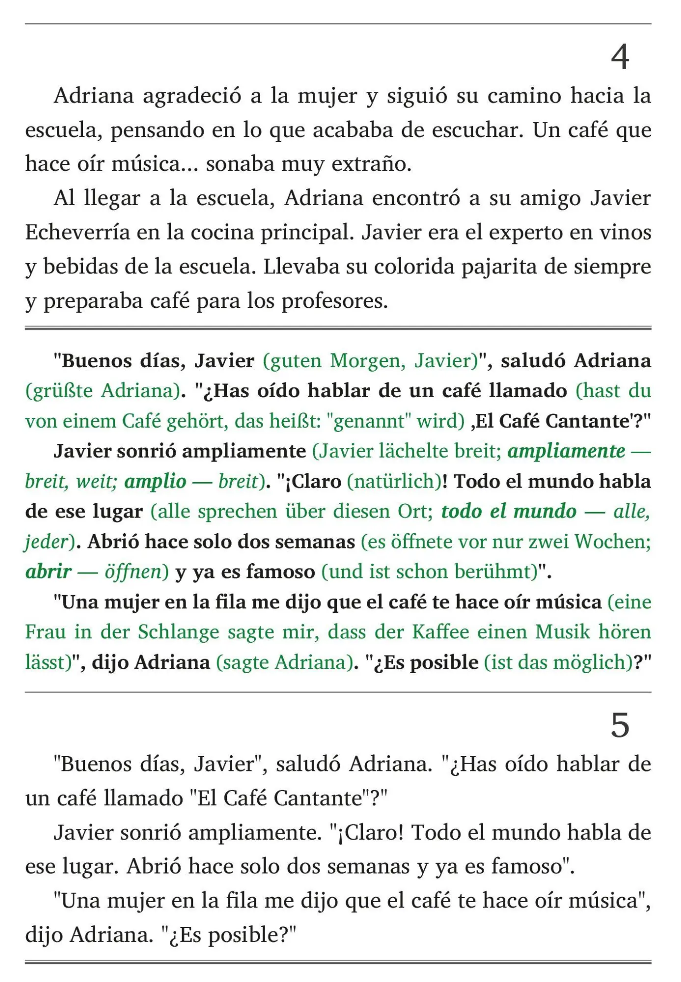 Bild: 9783991684473 | La Conspiración del Café Cantante - Spanische Krimi-Lektüre A1-A2...