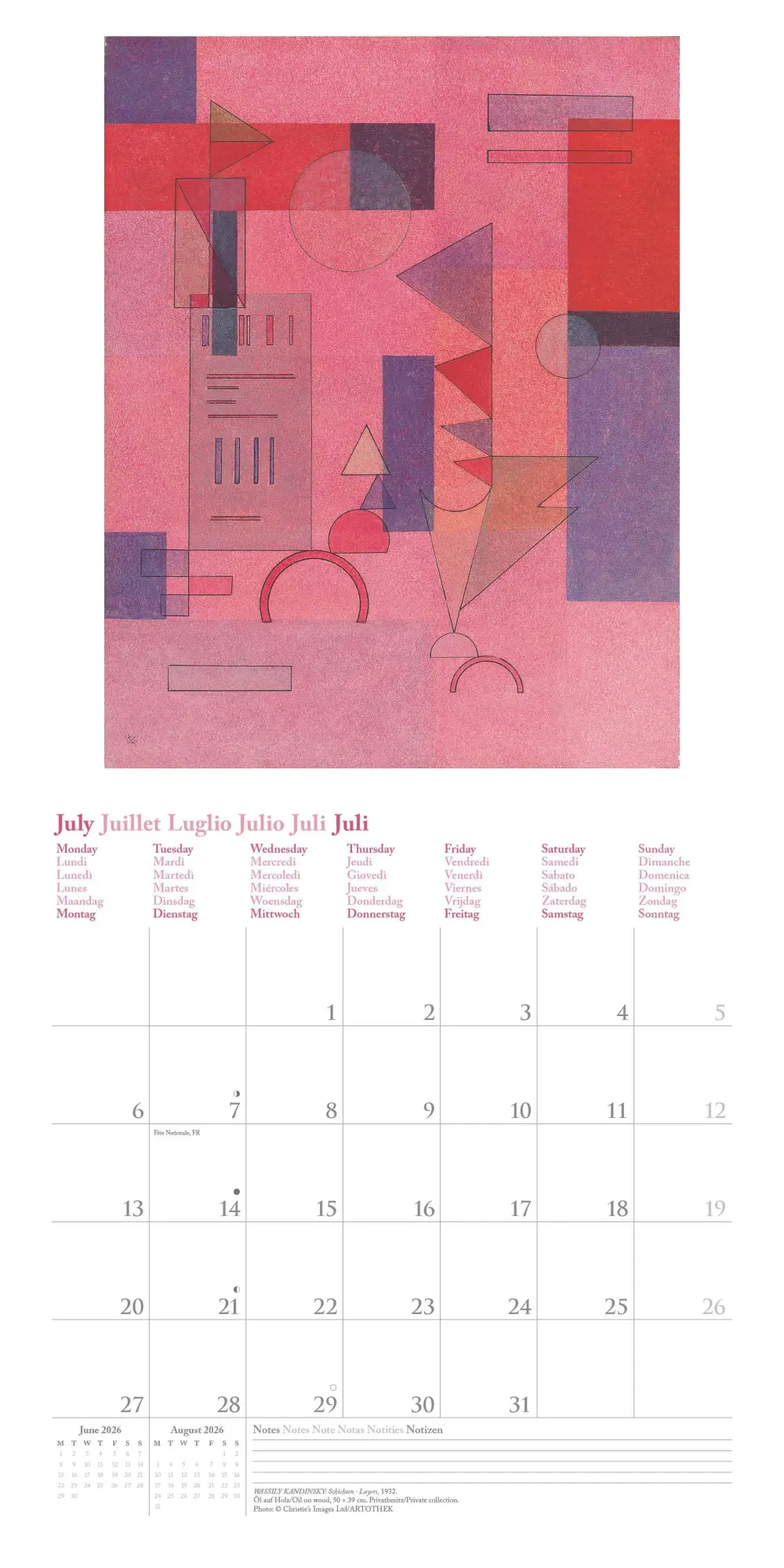 Bild: 4069095004573 | N NEUMANNVERLAGE - Bauhaus 2026 Broschürenkalender, 30x30cm,...