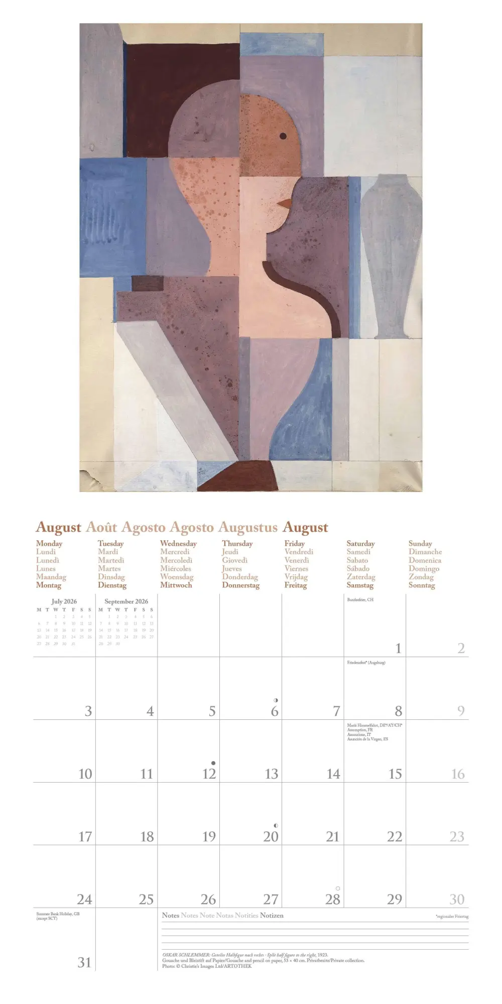Bild: 4069095004573 | N NEUMANNVERLAGE - Bauhaus 2026 Broschürenkalender, 30x30cm,...