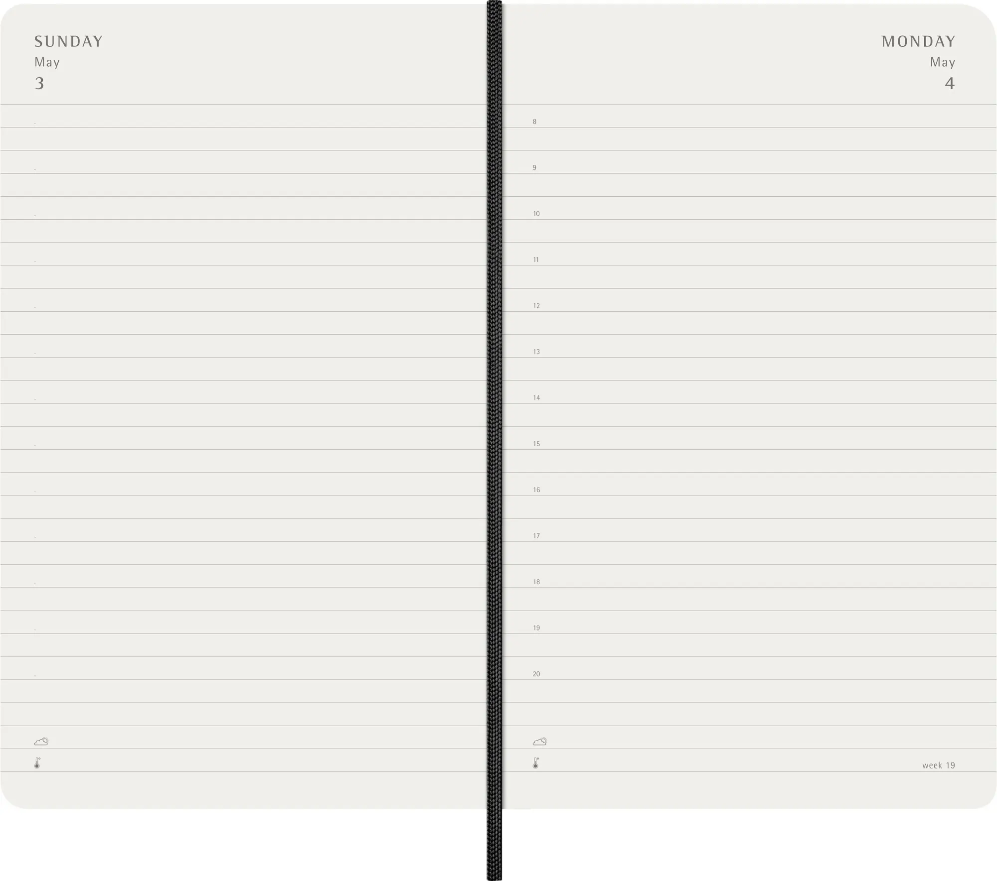 Bild: 8056999274573 | Moleskine 12 Monate Tagesnotizkalender 2026, L/A5, 1 Tag = 1 Seite,...