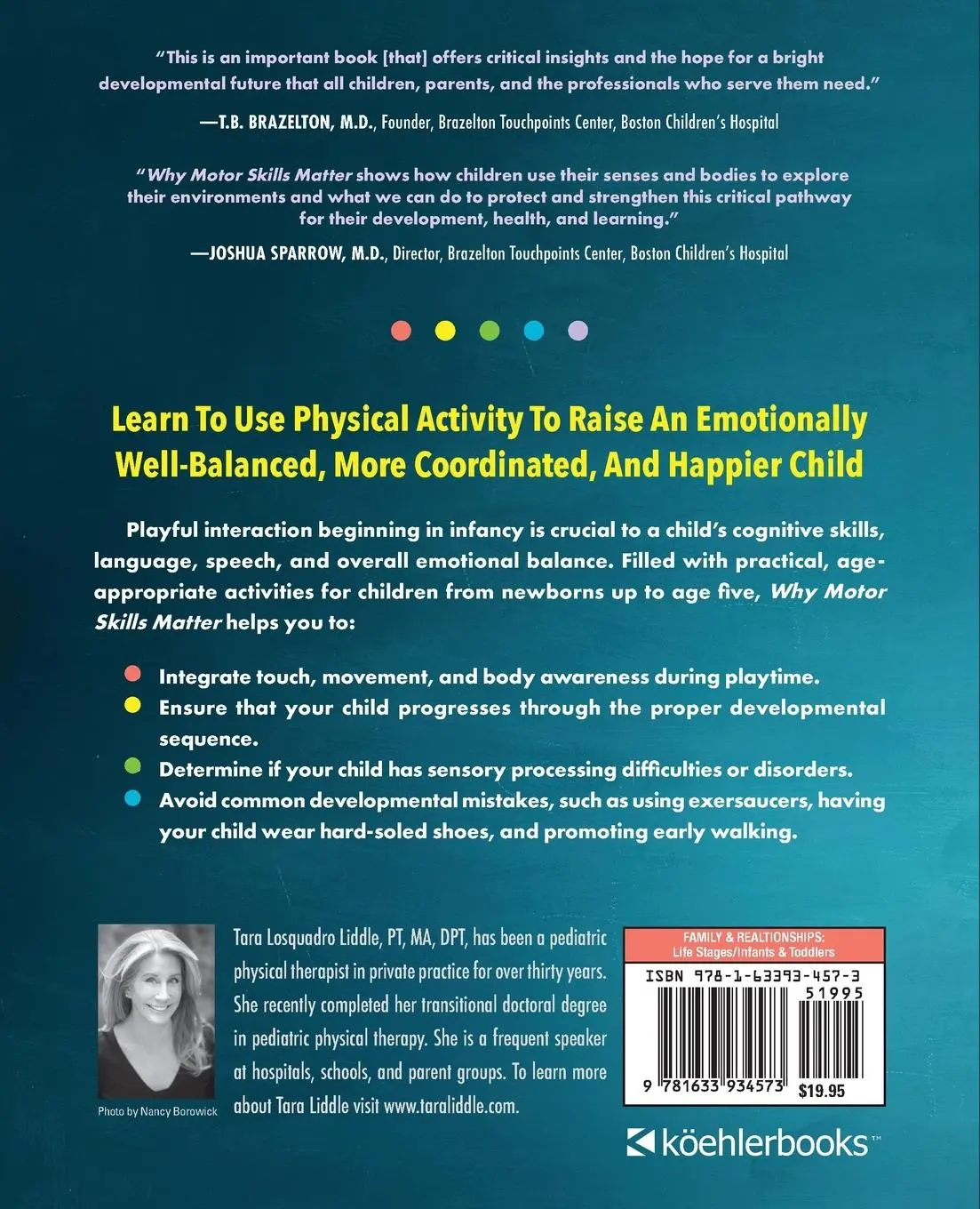 Rückseite: 9781633934573 | Why Motor Skills Matter | Tara Losquadro Liddle | Taschenbuch | 2018