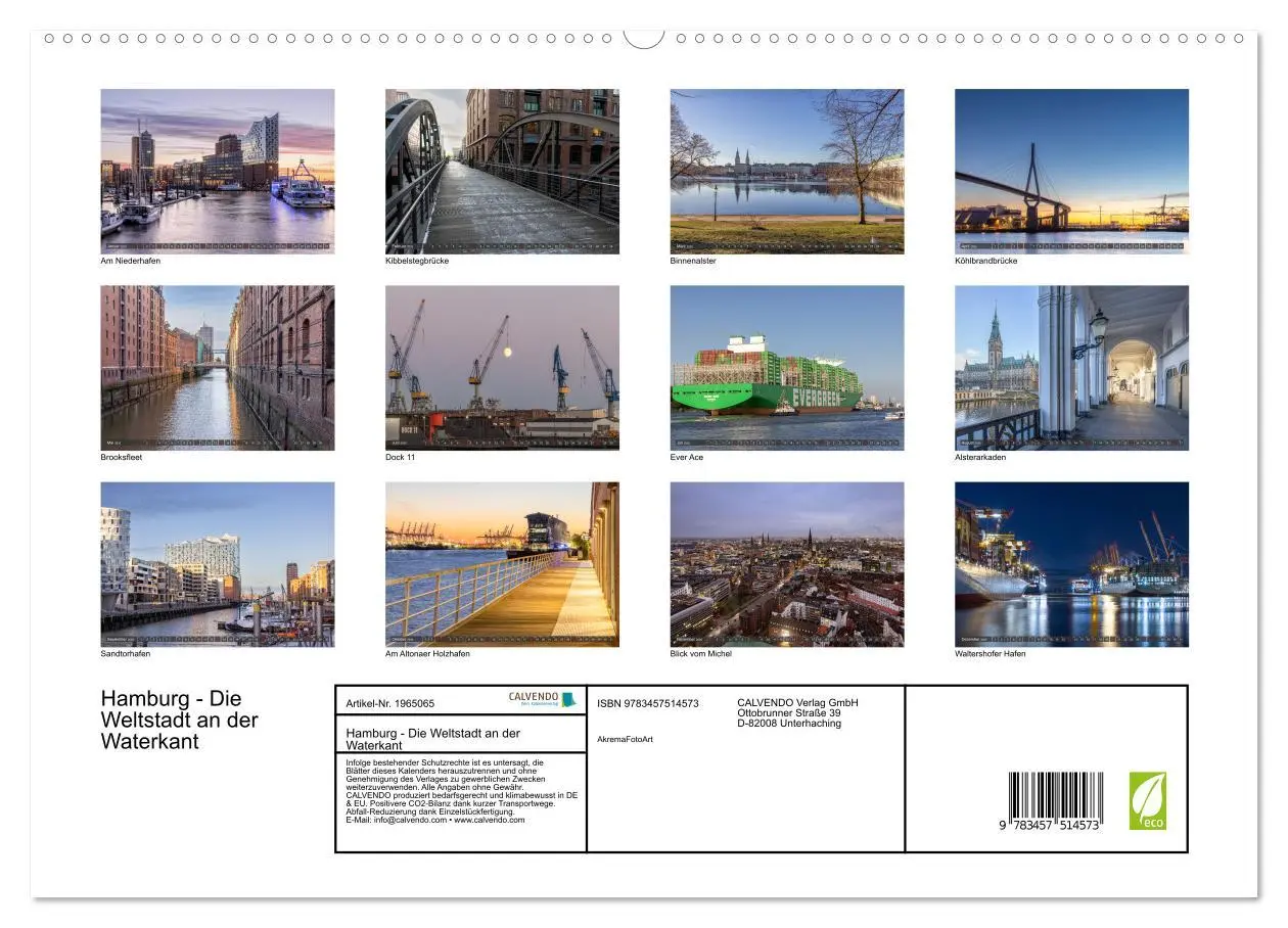 Bild: 9783457514573 | Hamburg - Die Weltstadt an der Waterkant (hochwertiger Premium...