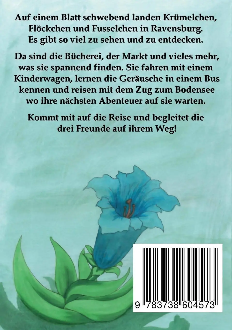 Rückseite: 9783738604573 | Krümelchen und seine Freunde entdecken die Welt - Band 2 | Taschenbuch