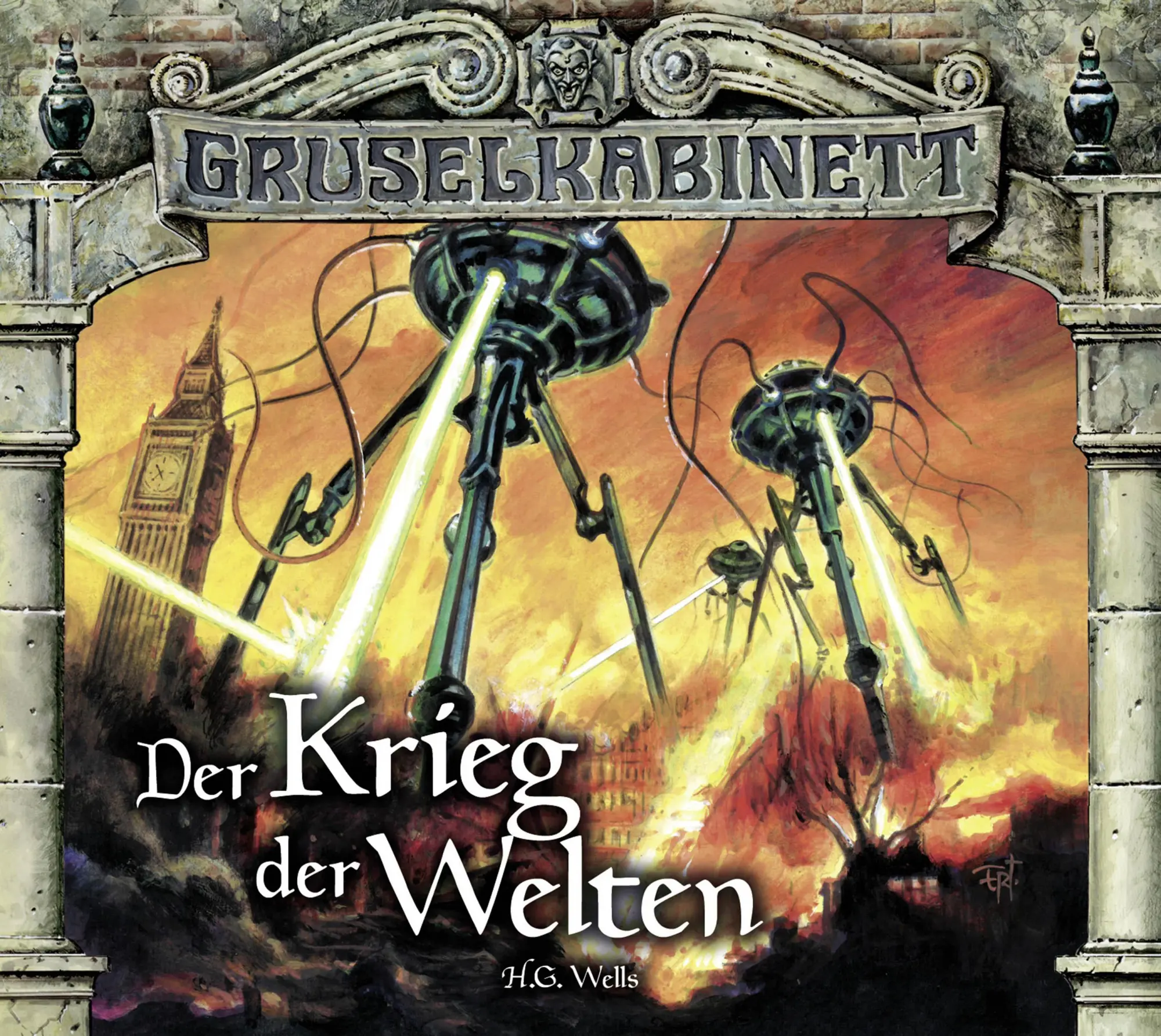 Cover: 9783785754573 | Gruselkabinett - Folge 124 und 125 | Der Krieg der Welten. | Wells