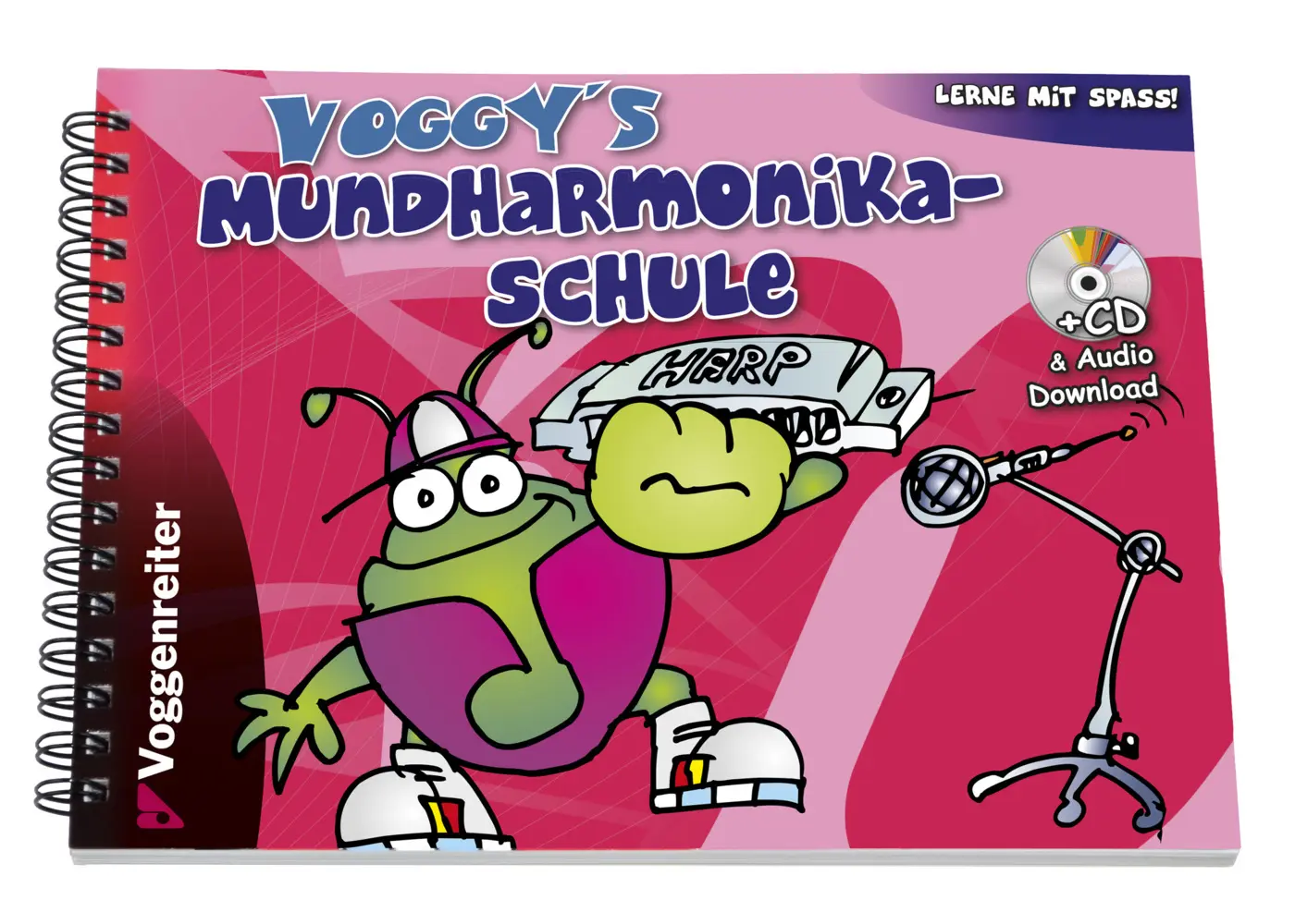 Cover: 9783802404573 | Voggy's Mundharmonikaschule, m. 1 Audio-CD | Martina Holtz | Buch