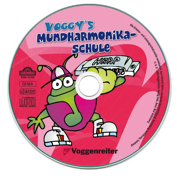 Bild: 9783802404573 | Voggy's Mundharmonikaschule, m. 1 Audio-CD | Martina Holtz | Buch