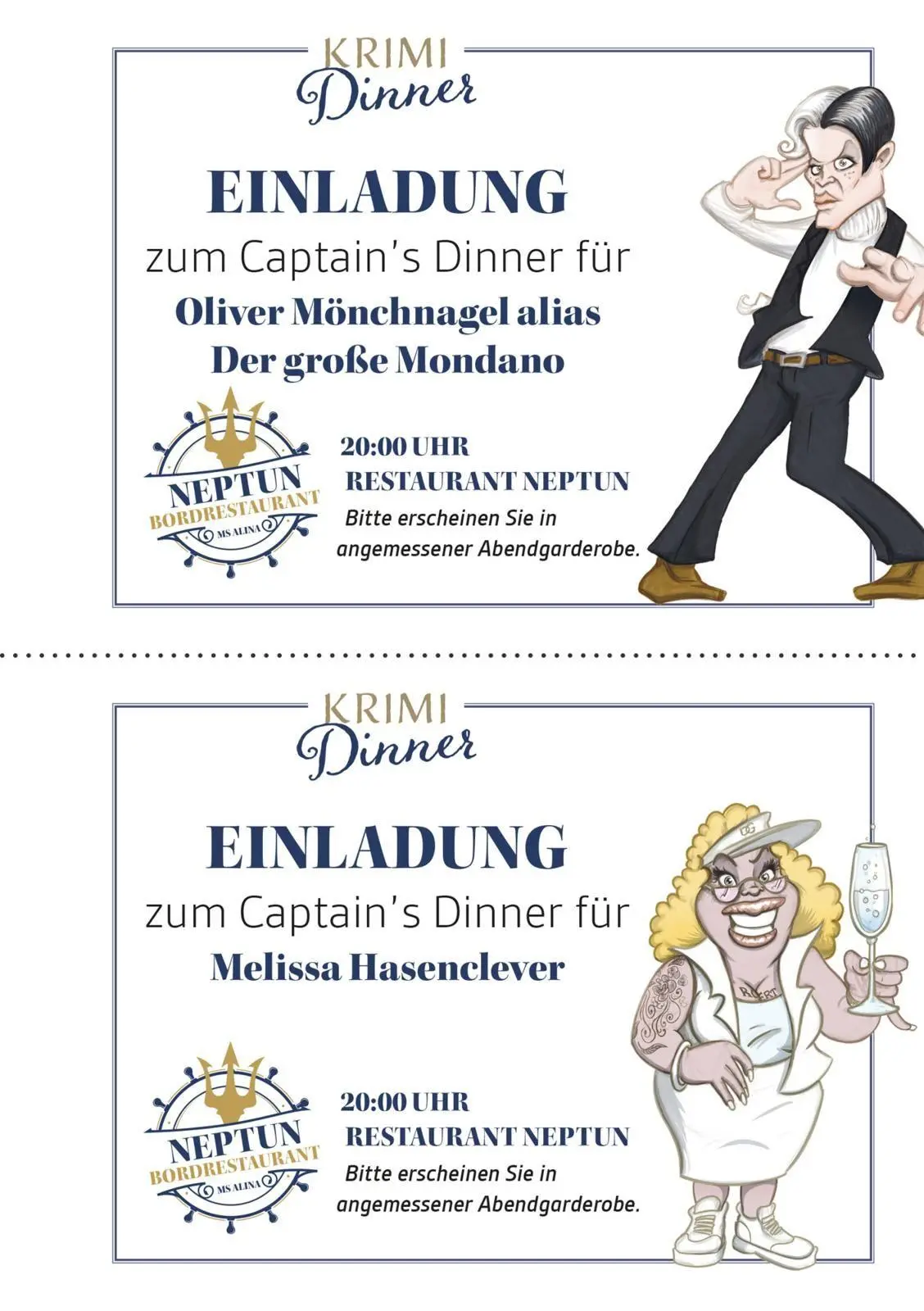Bild: 9783830364573 | Krimi-Dinner: Tödliches Captain's Dinner | Olaf Nett (u. a.) | Buch