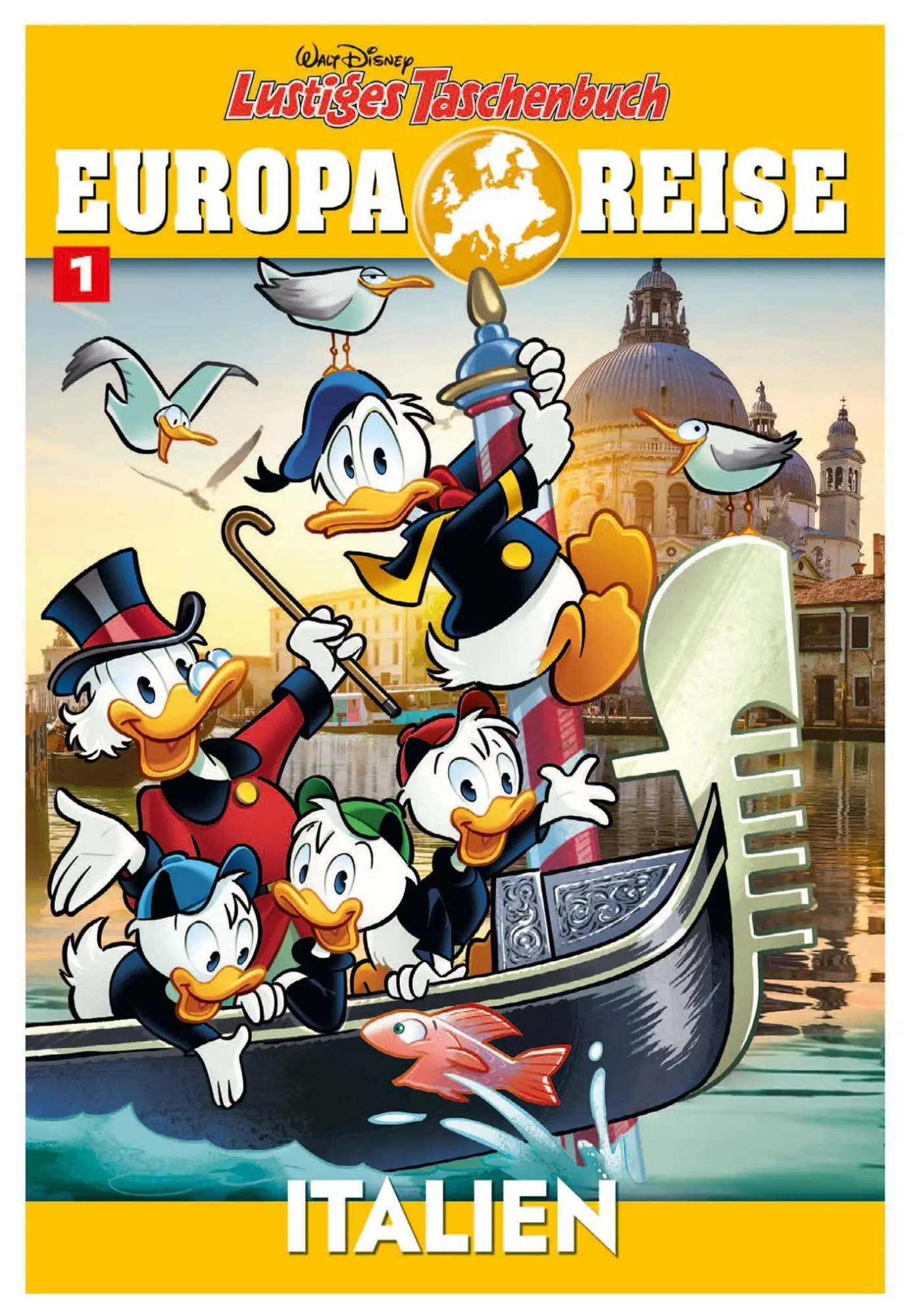 Cover: 9783841324573 | Lustiges Taschenbuch Europareise 01 | Italien | Disney | Taschenbuch