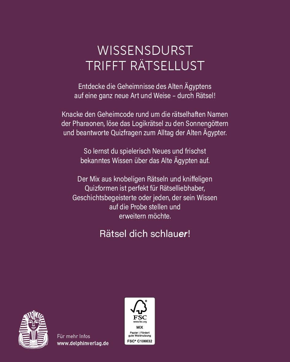 Rückseite: 9783961284573 | Das Alte Ägypten I Wissen in Rätseln | Frauke Sonnabend | Taschenbuch