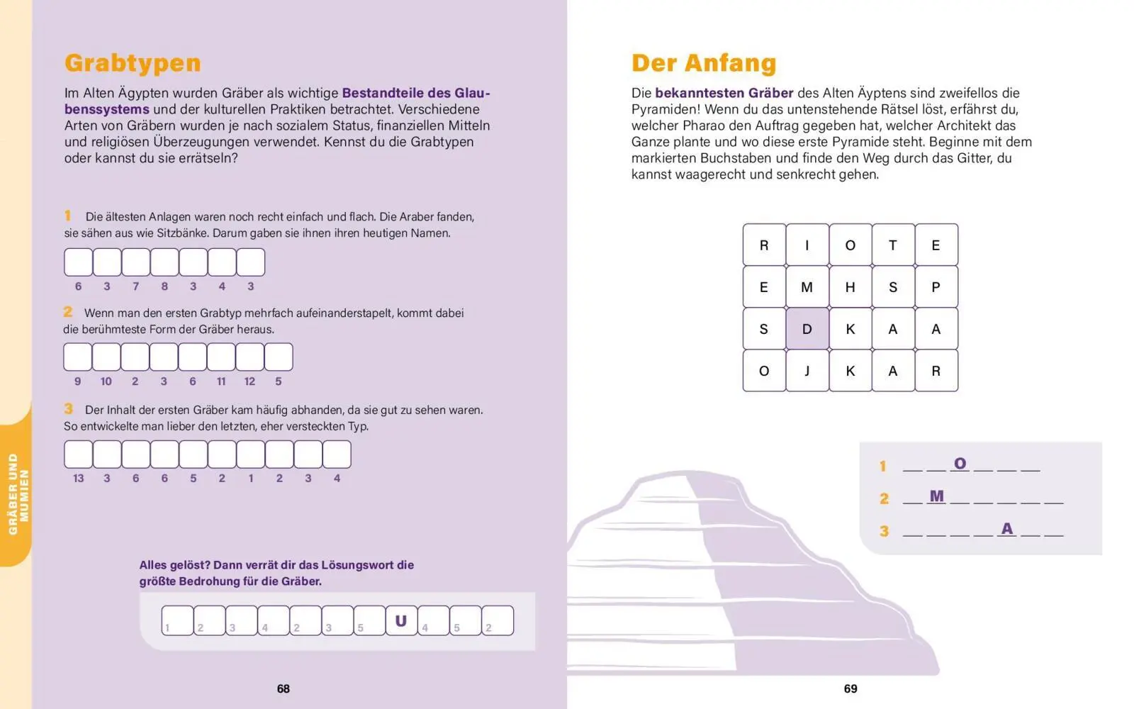 Rückseite: 9783961284573 | Das Alte Ägypten I Wissen in Rätseln | Frauke Sonnabend | Taschenbuch