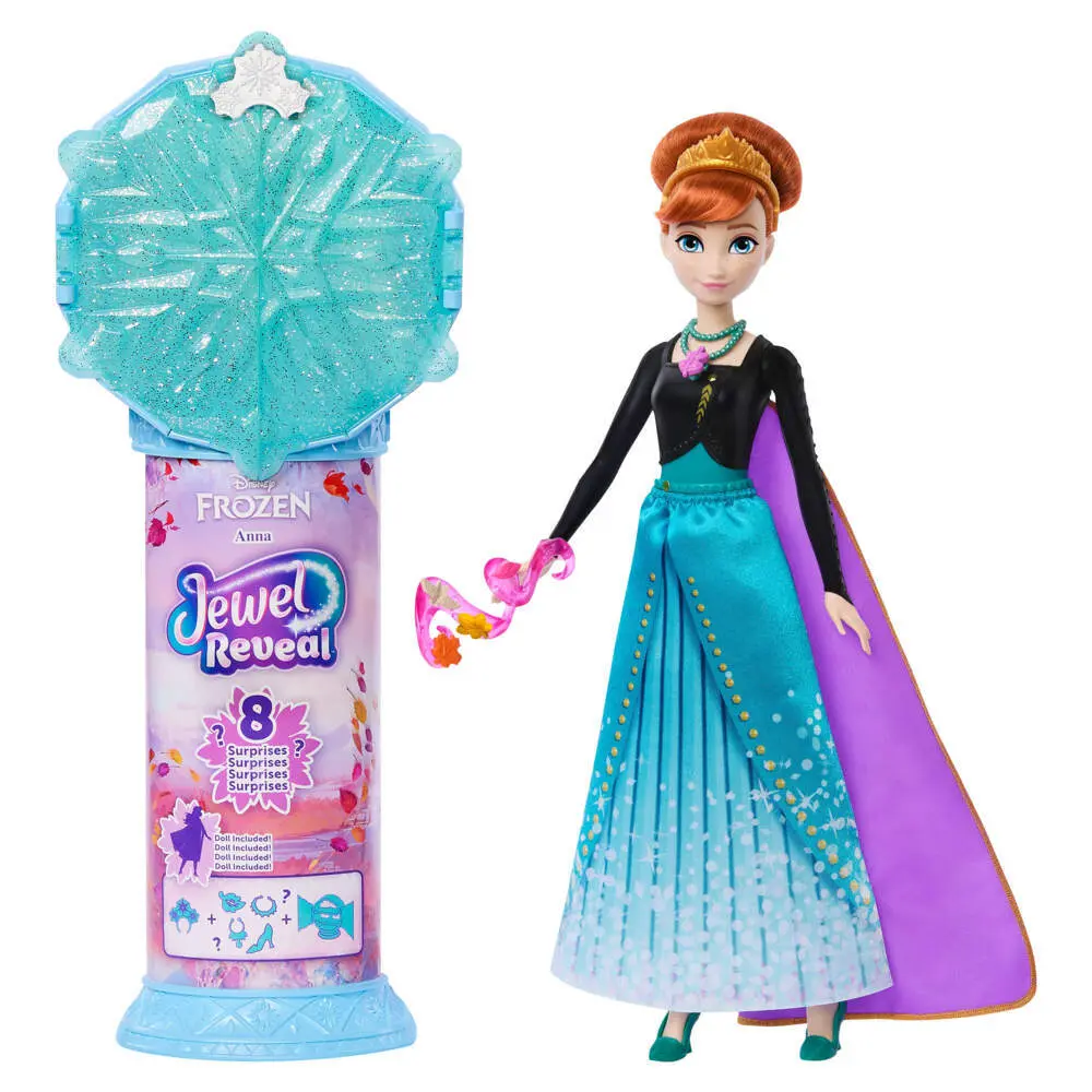 Cover: 194735344673 | Disney Die Eiskönigin Juwel Reveal Anna Puppe | Karton | JJY37 | 2026