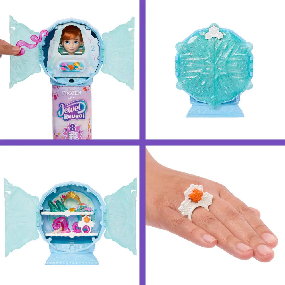 Bild: 194735344673 | Disney Die Eiskönigin Juwel Reveal Anna Puppe | Karton | JJY37 | 2026