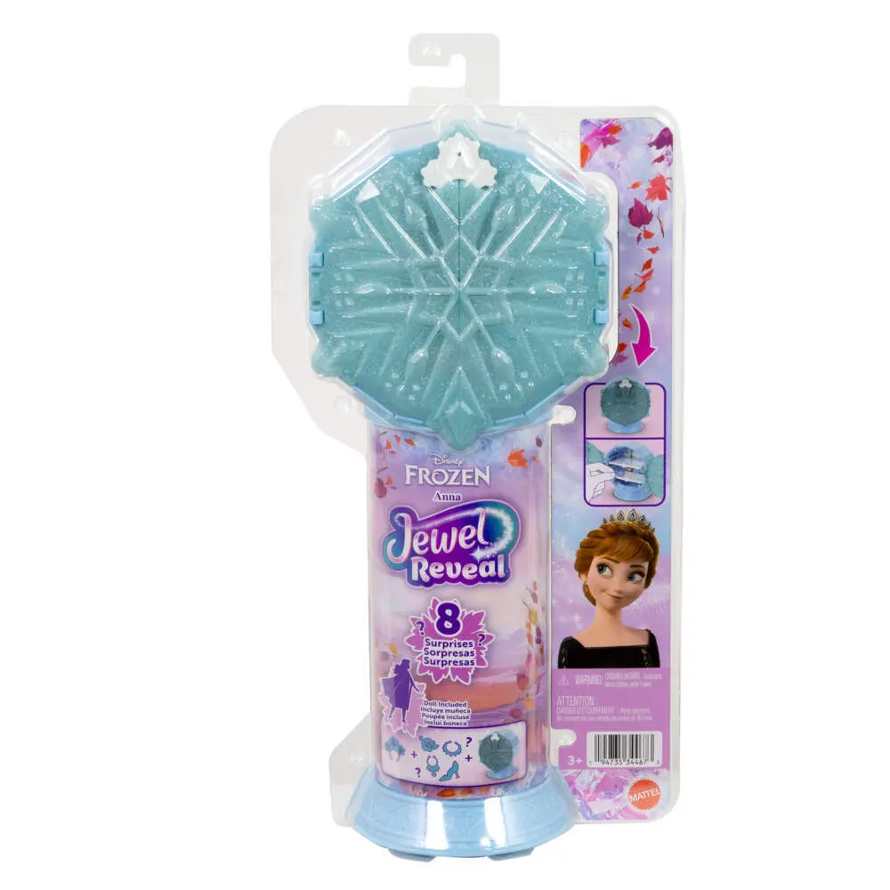 Bild: 194735344673 | Disney Die Eiskönigin Juwel Reveal Anna Puppe | Karton | JJY37 | 2026