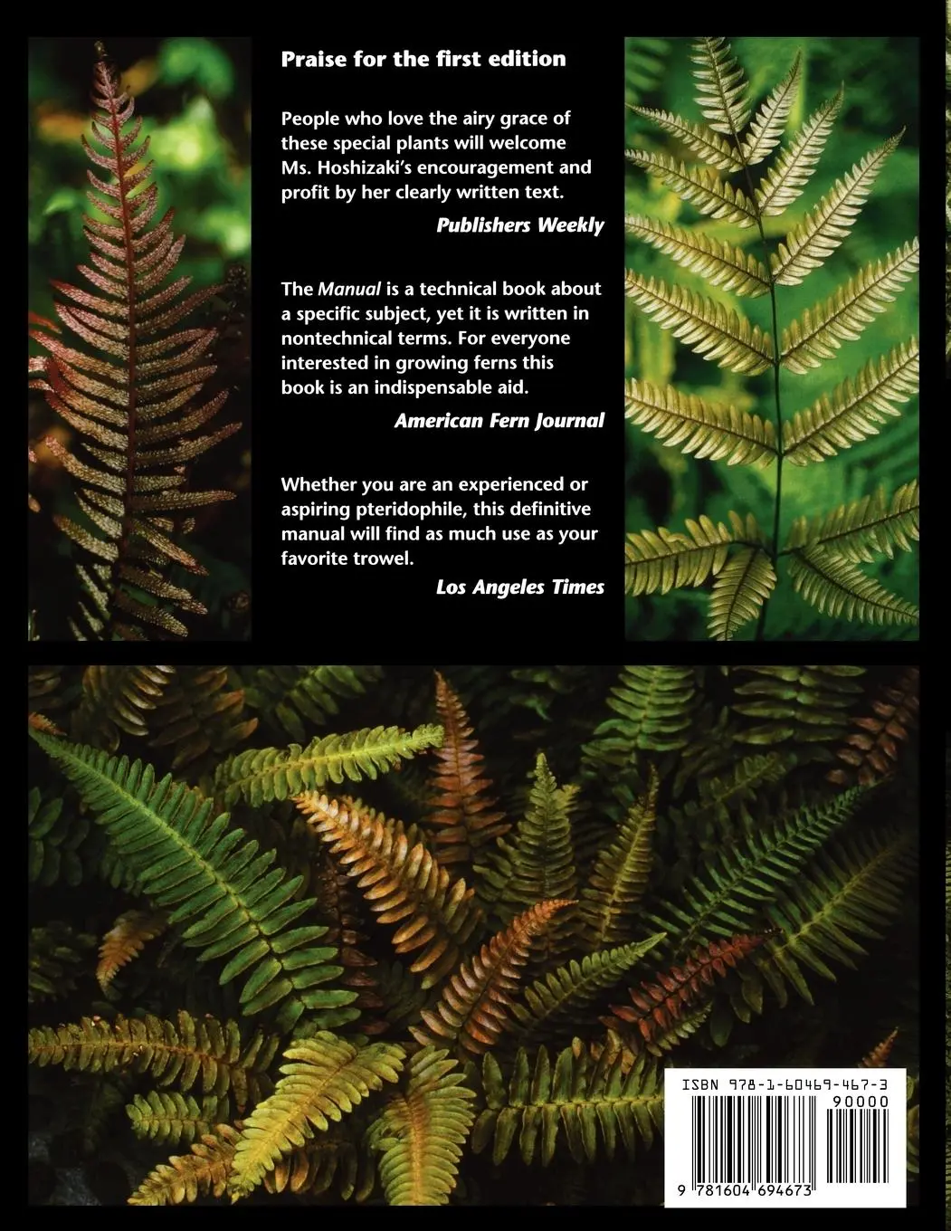 Rückseite: 9781604694673 | Fern Grower's Manual | Barbara Joe Hoshizaki (u. a.) | Taschenbuch