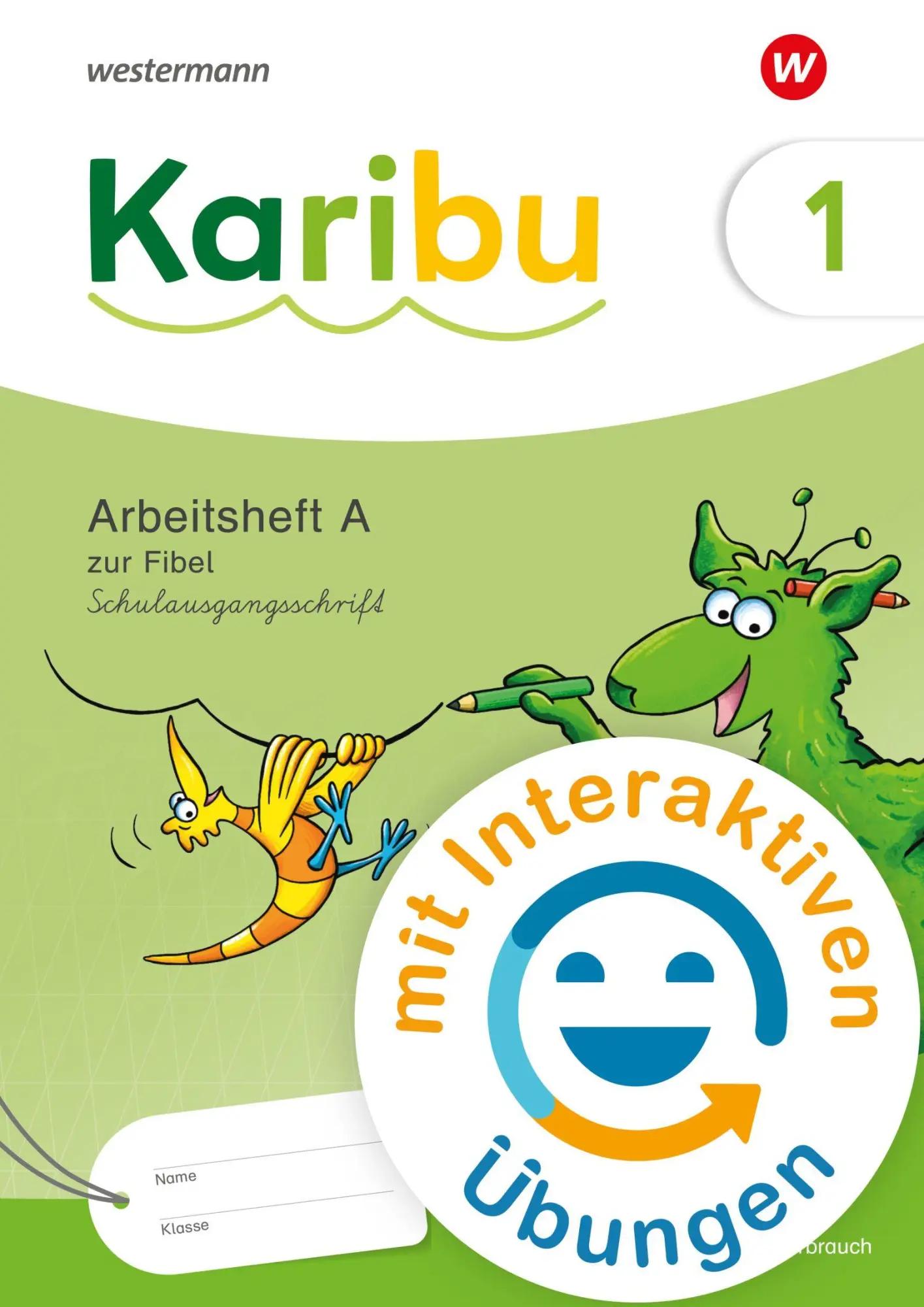 Cover: 9783141214673 | Karibu Arbeitsheft 1 (A) Schulausgangsschrift zur Fibel Verbrauch...