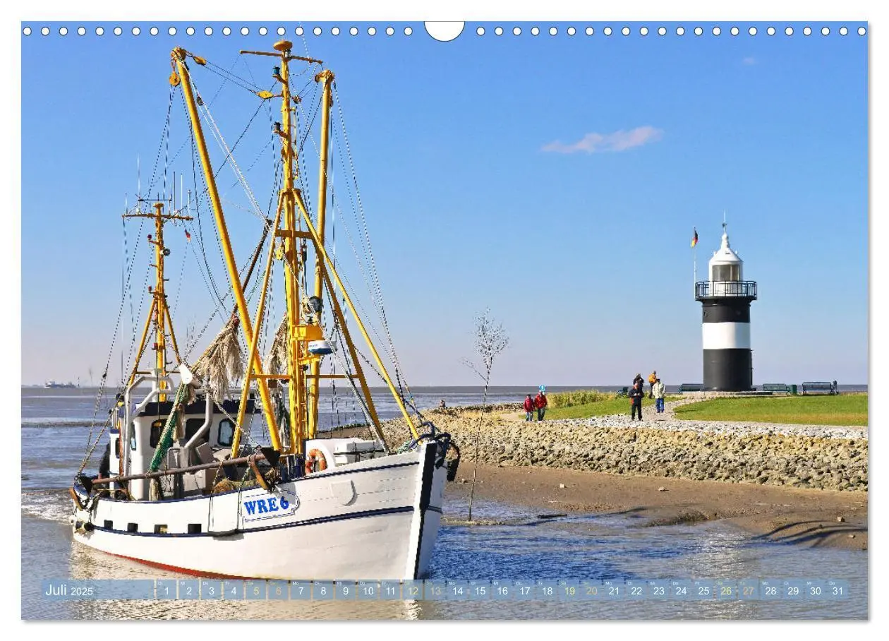 Bild: 9783383874673 | Leuchttürme: Die Schönsten an Nord- und Ostsee (Wandkalender 2025...