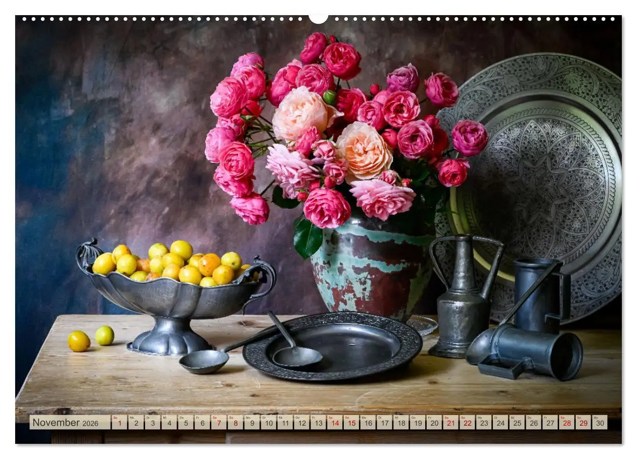 Bild: 9783457364673 | Stillleben Alte Meister (hochwertiger Premium Wandkalender 2026 DIN...