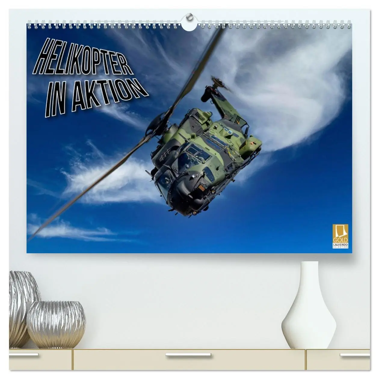 Cover: 9783457434673 | Helikopter in Aktion (hochwertiger Premium Wandkalender 2026 DIN A2...