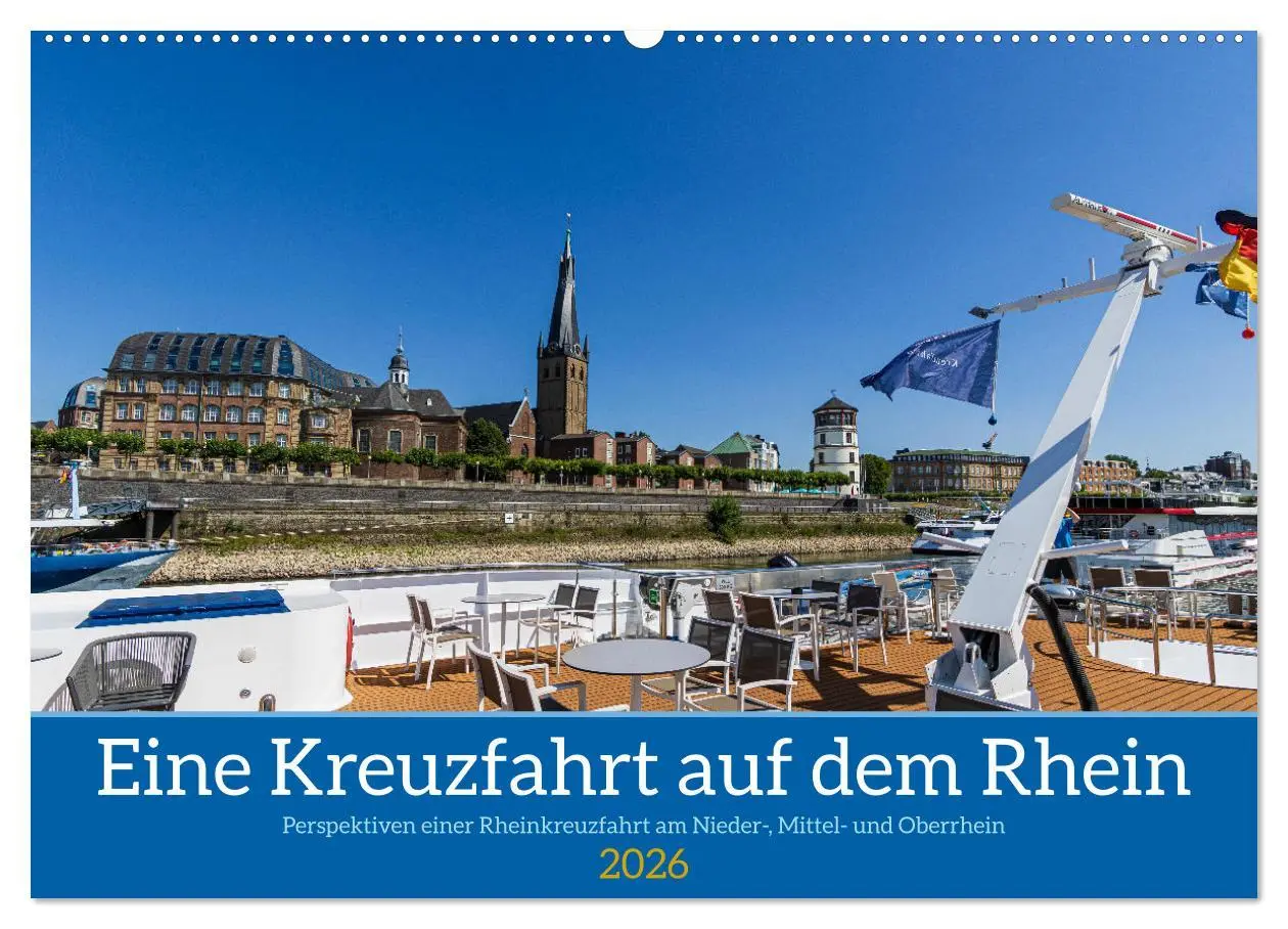 Cover: 9783457504673 | Eine Kreuzfahrt auf dem Rhein (Wandkalender 2026 DIN A2 quer),...