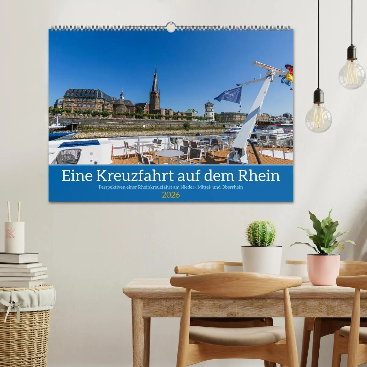 Bild: 9783457504673 | Eine Kreuzfahrt auf dem Rhein (Wandkalender 2026 DIN A2 quer),...