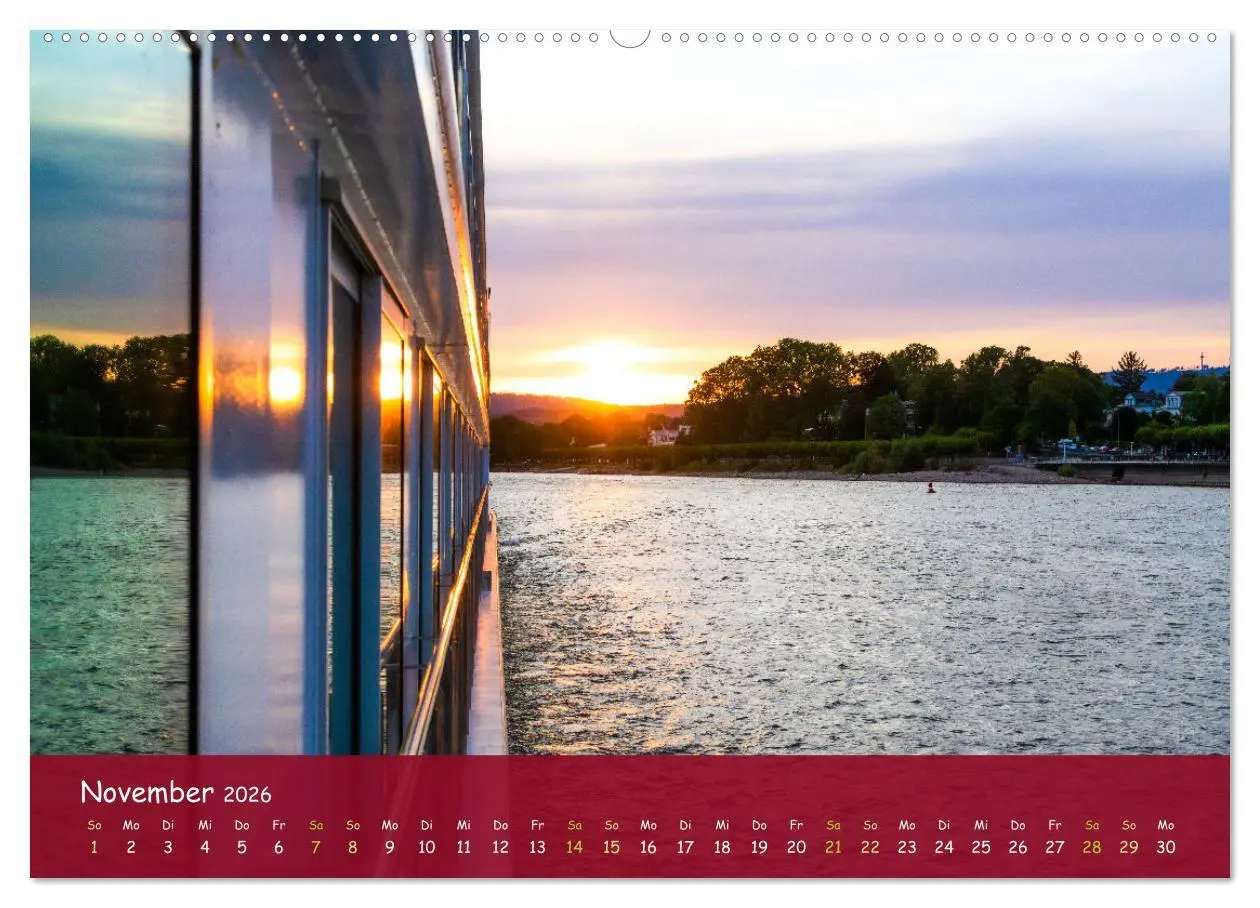 Bild: 9783457504673 | Eine Kreuzfahrt auf dem Rhein (Wandkalender 2026 DIN A2 quer),...