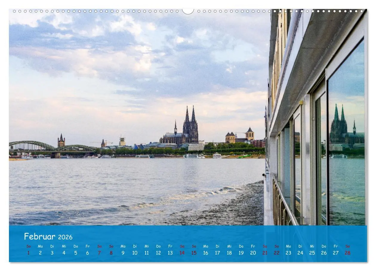 Bild: 9783457504673 | Eine Kreuzfahrt auf dem Rhein (Wandkalender 2026 DIN A2 quer),...