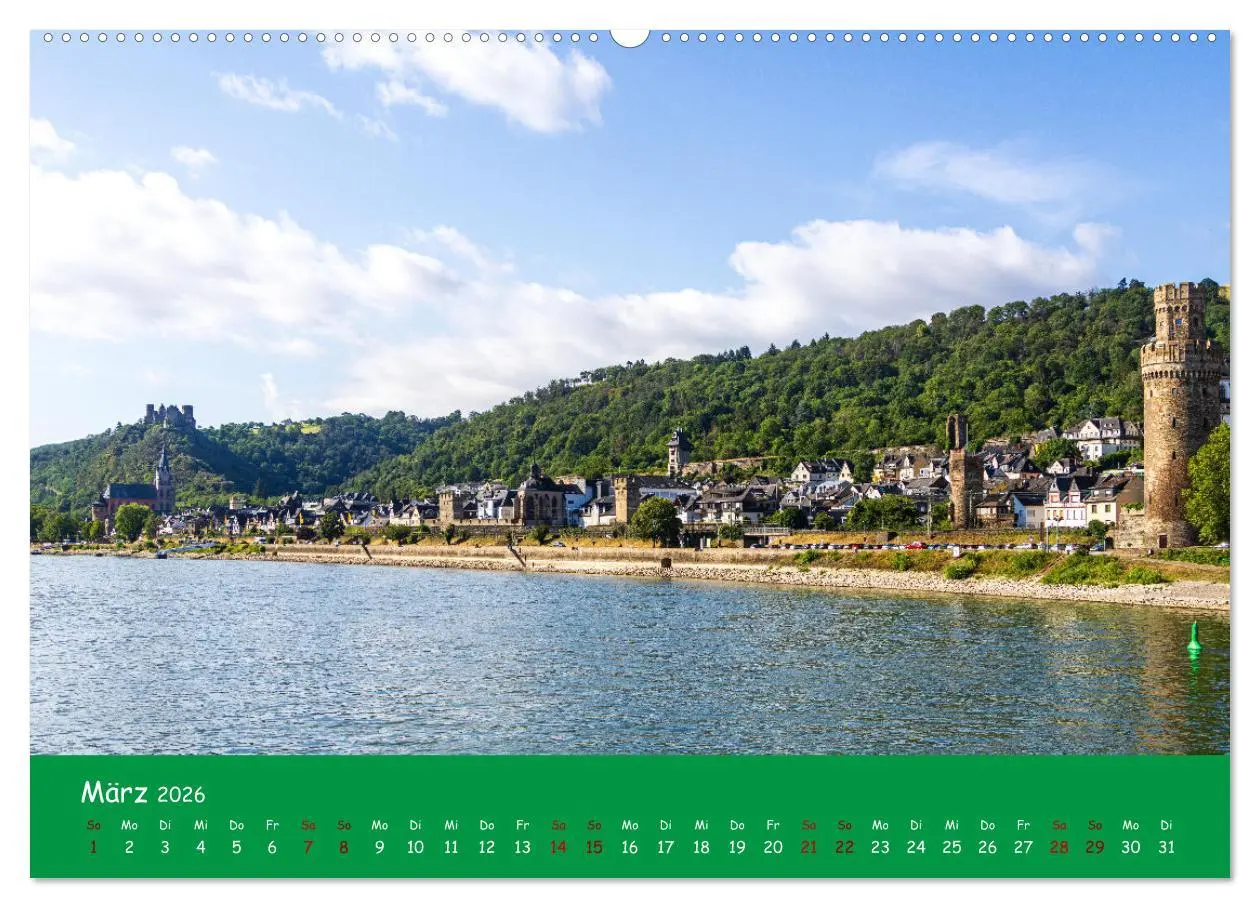 Bild: 9783457504673 | Eine Kreuzfahrt auf dem Rhein (Wandkalender 2026 DIN A2 quer),...