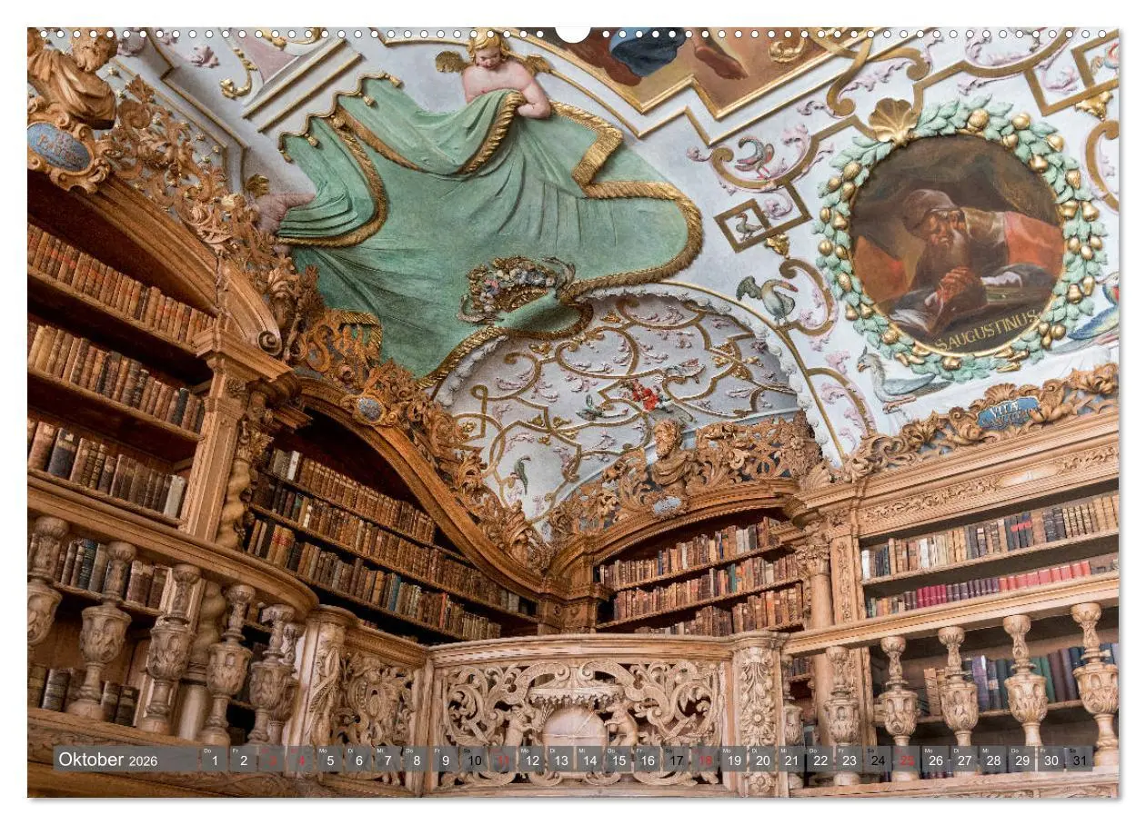 Bild: 9783457674673 | Kloster Waldsassen Stiftsbibliothek (hochwertiger Premium...