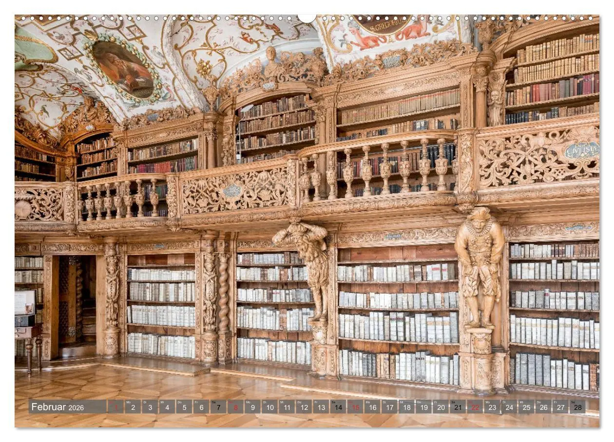 Bild: 9783457674673 | Kloster Waldsassen Stiftsbibliothek (hochwertiger Premium...