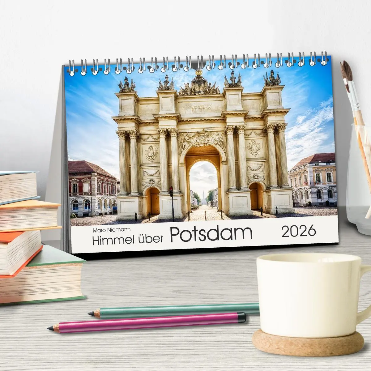 Bild: 9783457814673 | Himmel über Potsdam (Tischkalender 2026 DIN A5 quer), CALVENDO...