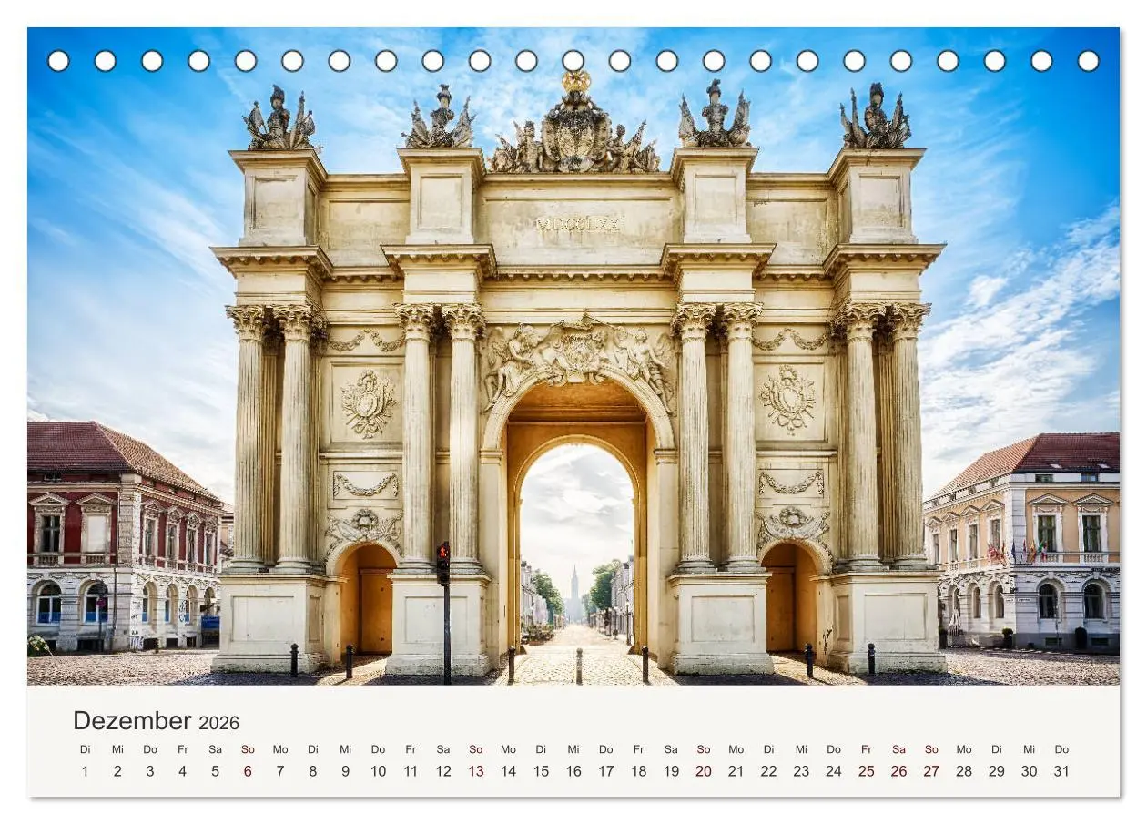 Bild: 9783457814673 | Himmel über Potsdam (Tischkalender 2026 DIN A5 quer), CALVENDO...