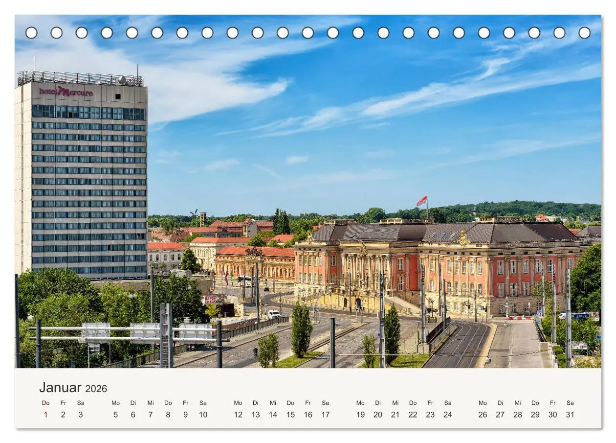 Bild: 9783457814673 | Himmel über Potsdam (Tischkalender 2026 DIN A5 quer), CALVENDO...