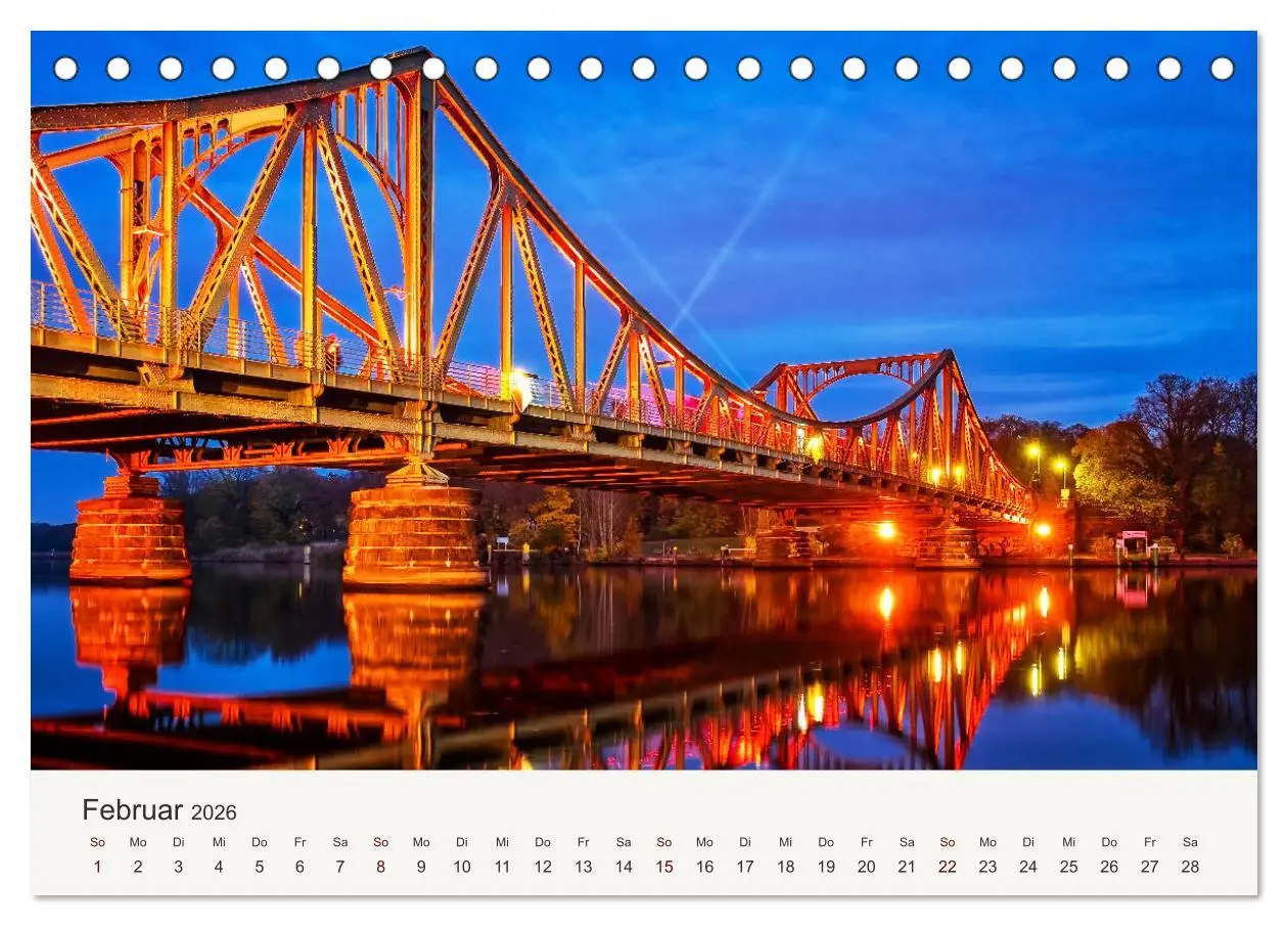 Bild: 9783457814673 | Himmel über Potsdam (Tischkalender 2026 DIN A5 quer), CALVENDO...