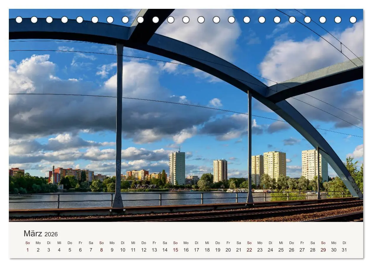 Bild: 9783457814673 | Himmel über Potsdam (Tischkalender 2026 DIN A5 quer), CALVENDO...