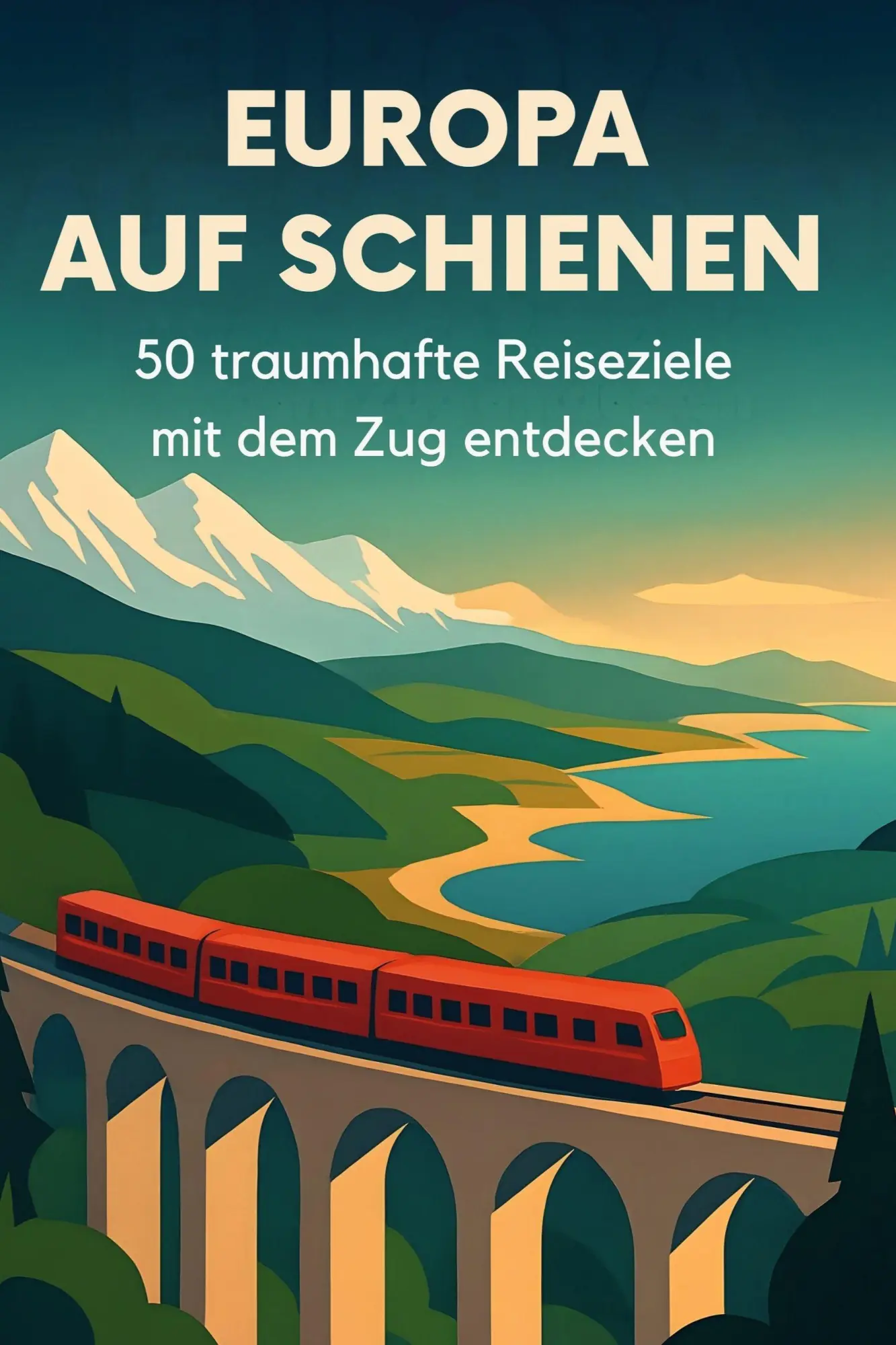 Cover: 9783695344673 | Europa auf Schienen | 50 traumhafte Reiseziele mit dem Zug entdecken