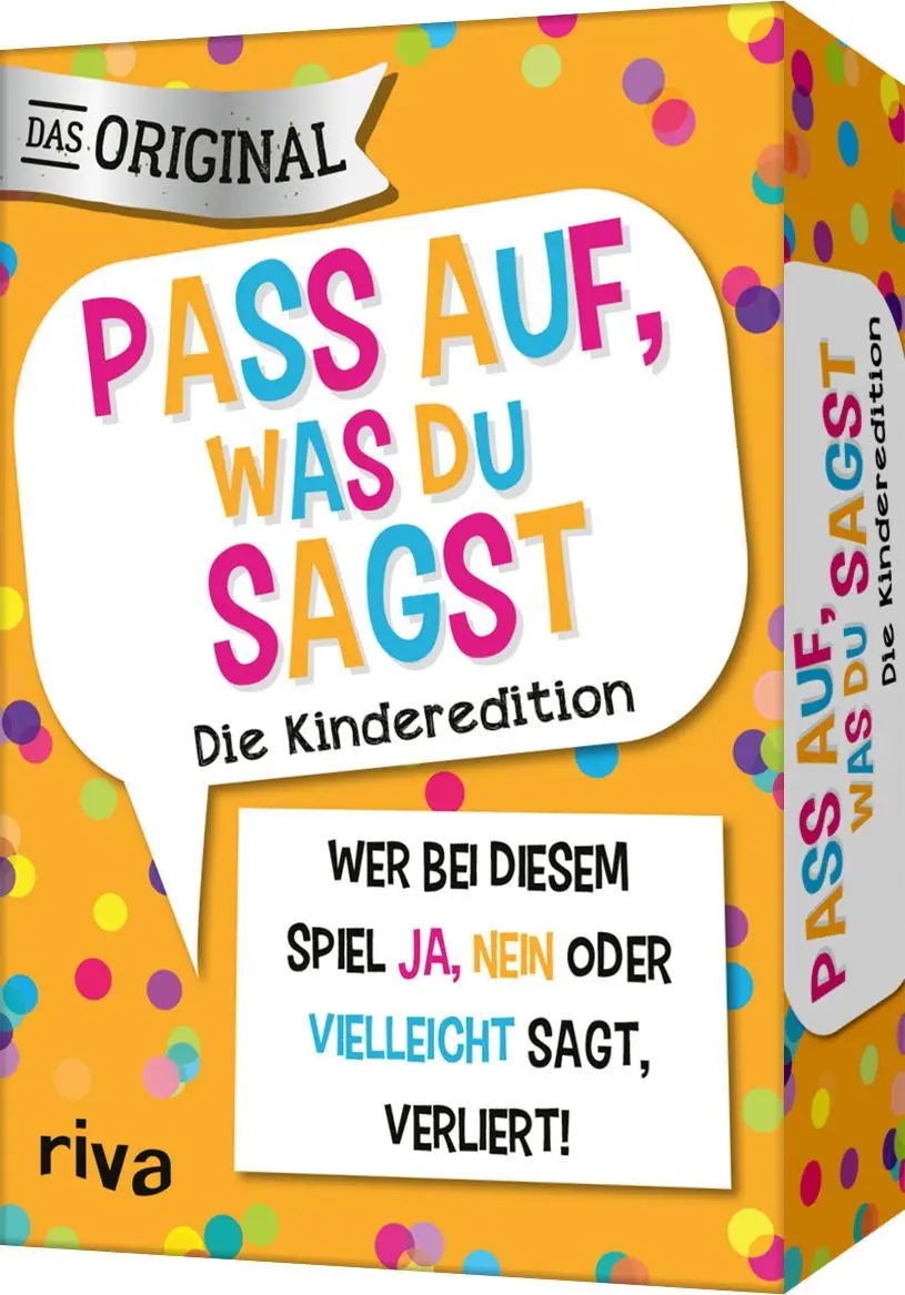 Cover: 9783742314673 | Pass auf, was du sagst - Die Kinderedition | Emma Hegemann | Spiel