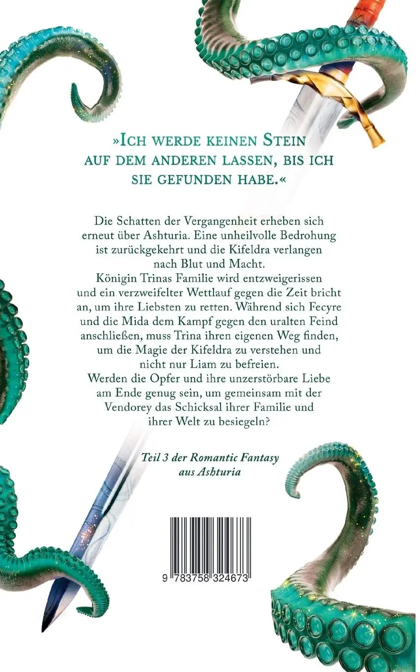 Rückseite: 9783758324673 | Ashturia | Das Schwert der Vendorey | Naomi Huber | Taschenbuch | 2024