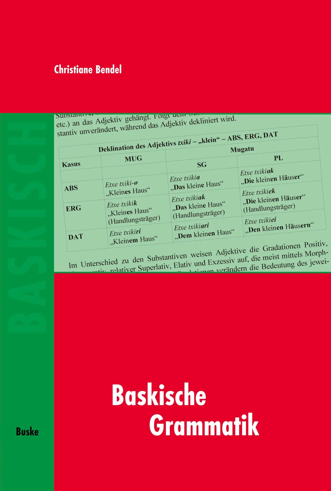 Cover: 9783967694673 | Baskische Grammatik | Christiane Bendel | Taschenbuch | 272 S. | 2025