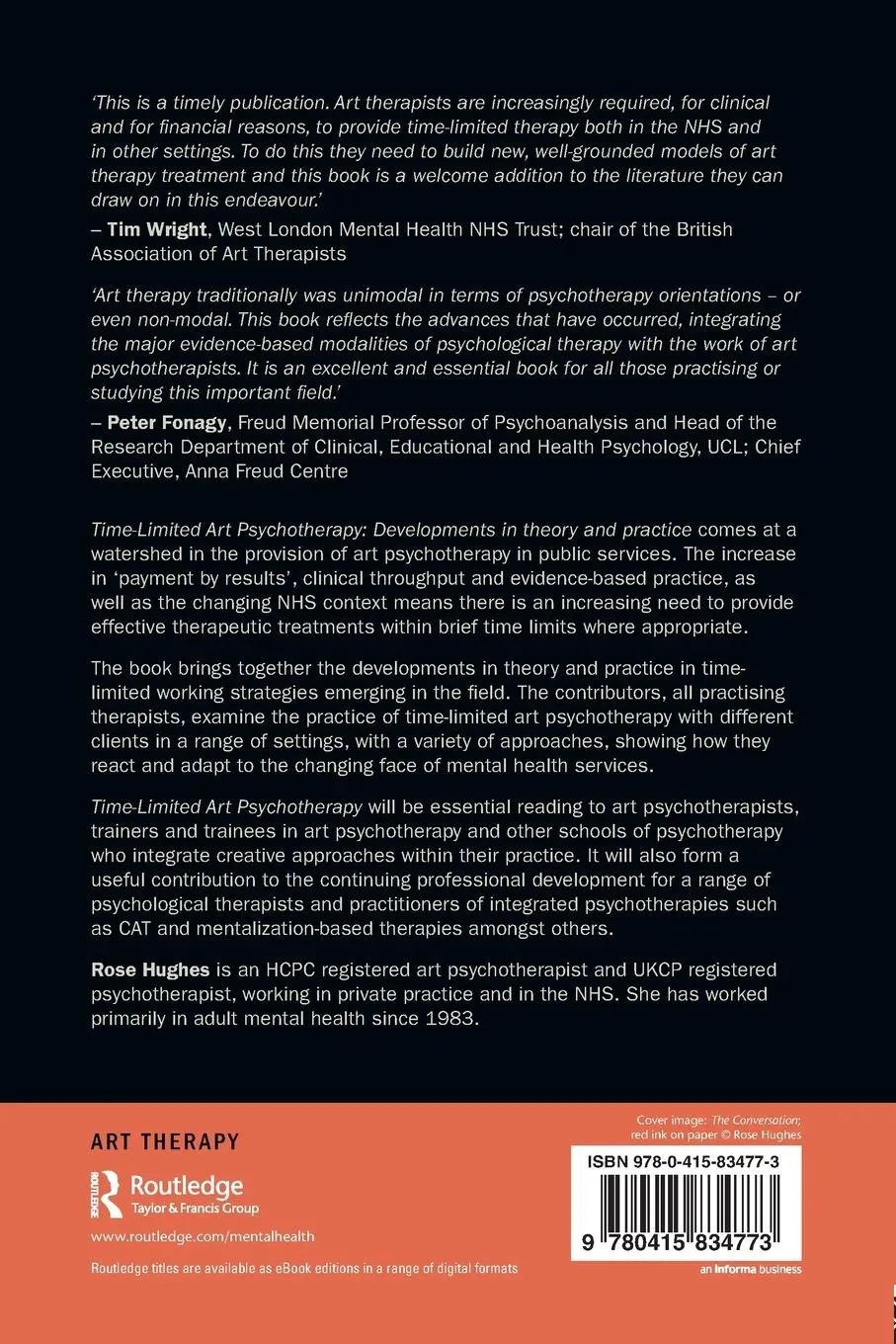 Rückseite: 9780415834773 | Time-Limited Art Psychotherapy | Developments in Theory and Practice