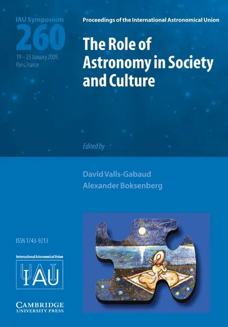 Cover: 9780521764773 | The Role of Astronomy in Society and Culture (IAU S260) | Buch | 2011
