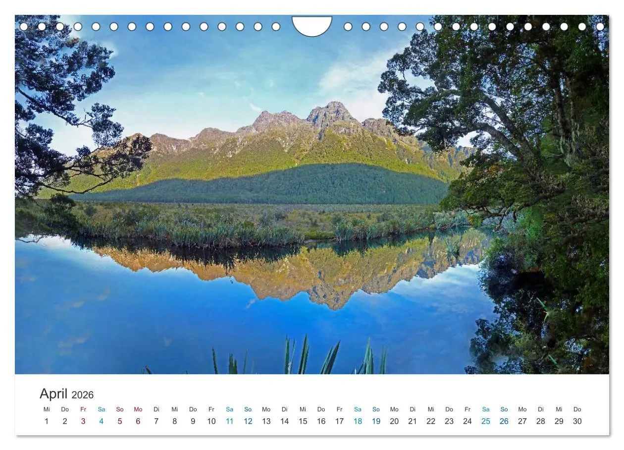 Bild: 9783516204773 | Vielfalt Neuseeland (Wandkalender 2026 DIN A4 quer), CALVENDO...