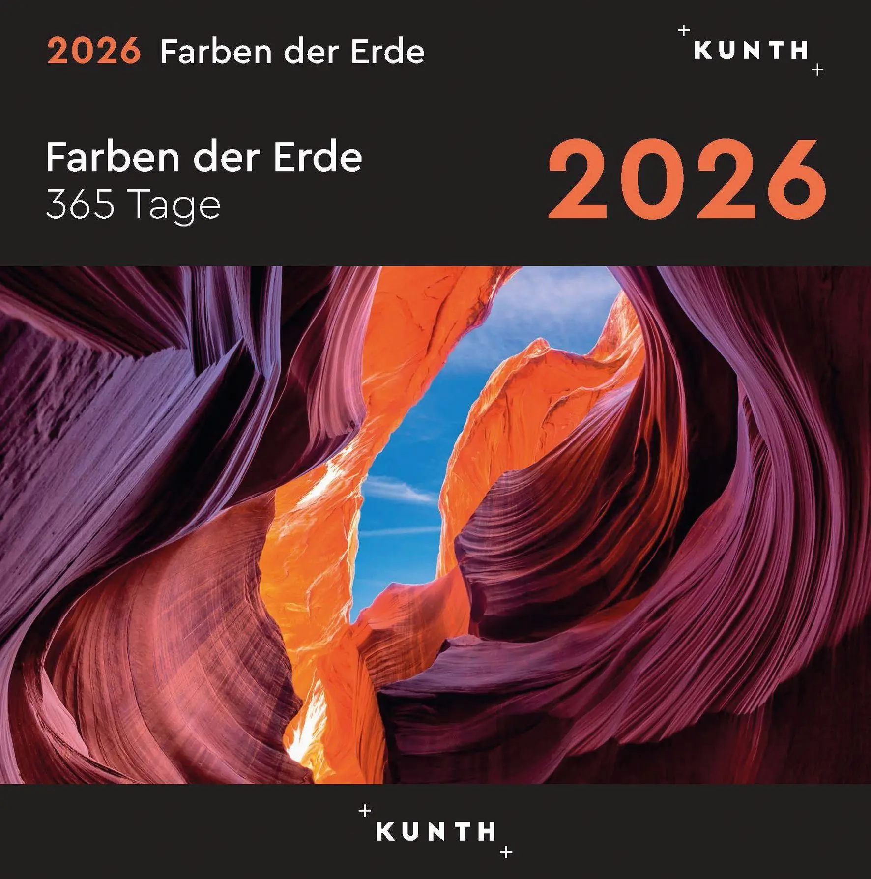 Cover: 9783965914773 | Farben der Erde - KUNTH 365-Tage-Abreißkalender 2026 | Kalender | 2026