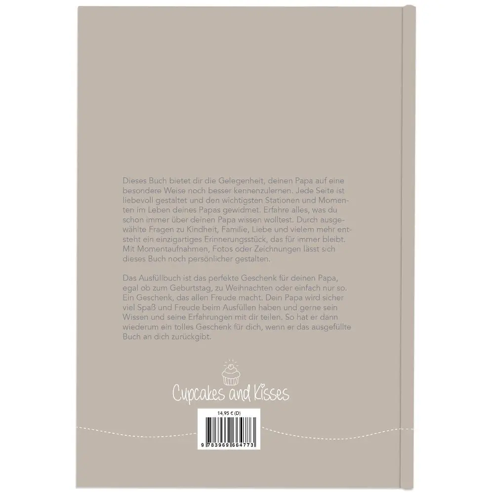 Bild: 9783969664773 | Papa, was kannst du mir von dir erzählen? | Cupcakes &amp; Kisses | Buch