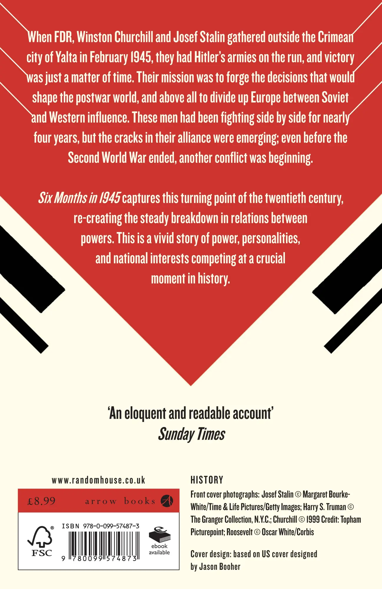 Rückseite: 9780099574873 | Six Months in 1945 | Michael Dobbs | Taschenbuch | 418 S. | Englisch