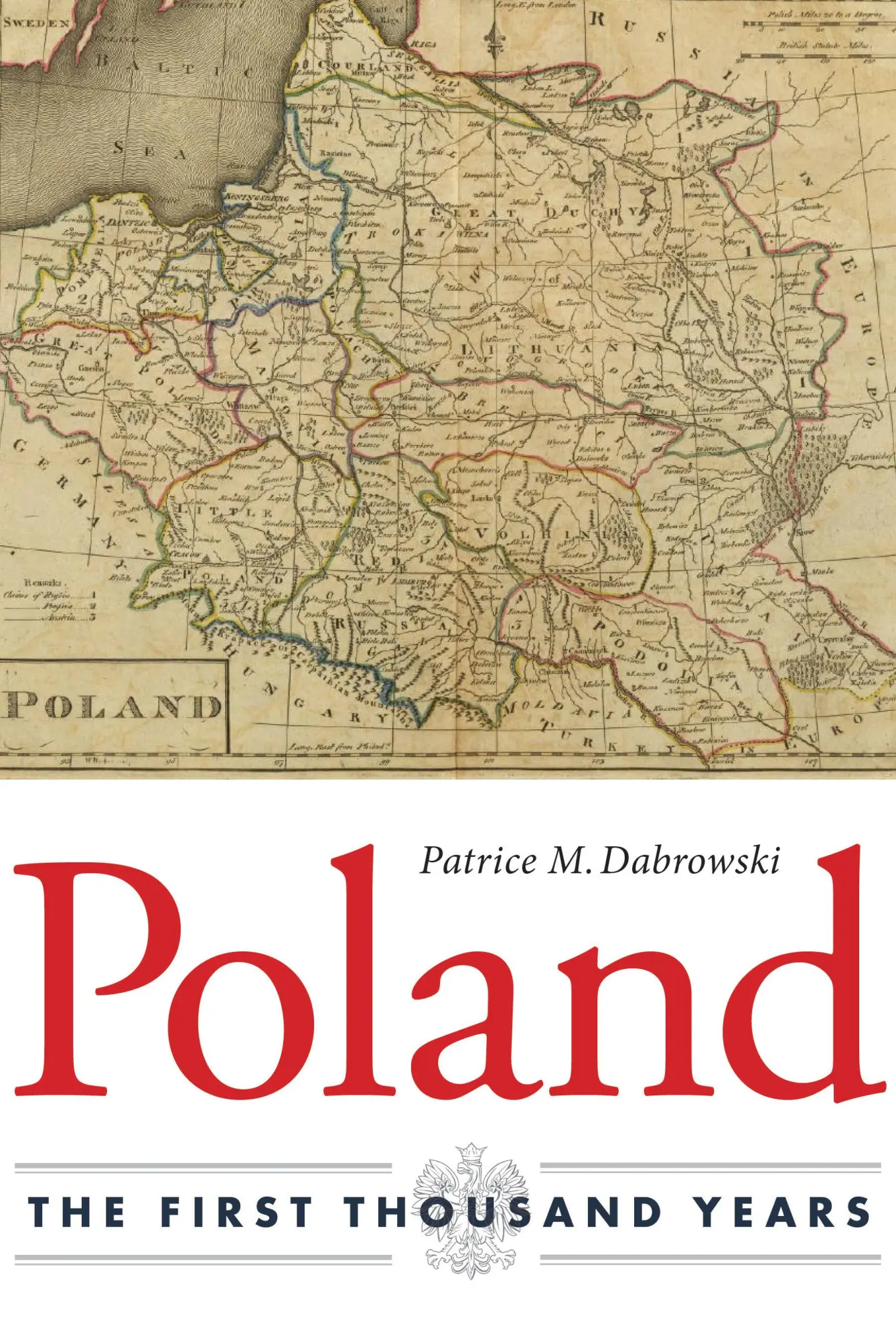 Cover: 9780875804873 | Poland | The First Thousand Years | Patrice M Dabrowski | Buch | 2014