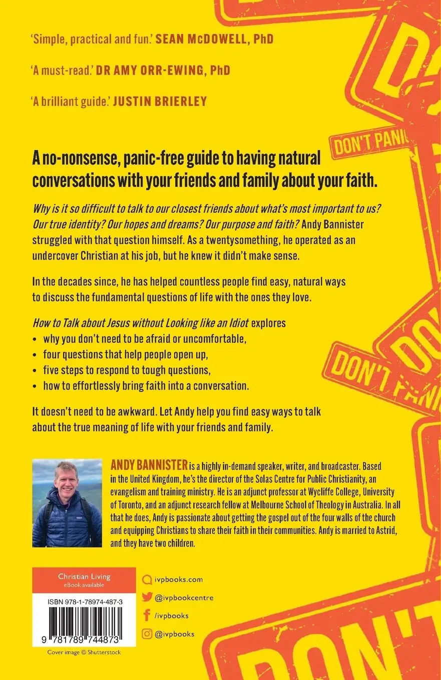 Rückseite: 9781789744873 | How to Talk about Jesus without Looking like an Idiot | Andy Bannister