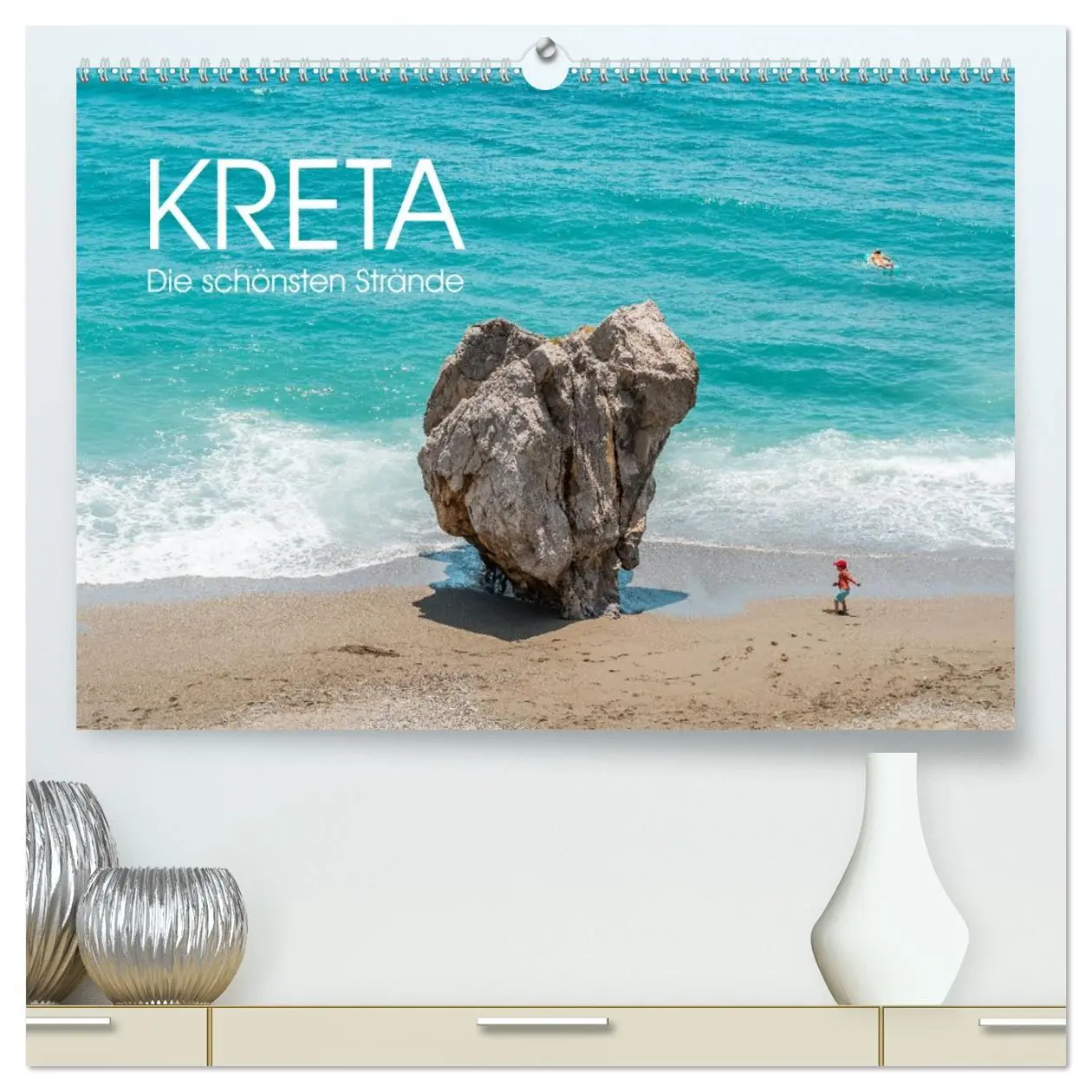 Cover: 9783457414873 | Kreta - Die schönsten Strände (hochwertiger Premium Wandkalender...