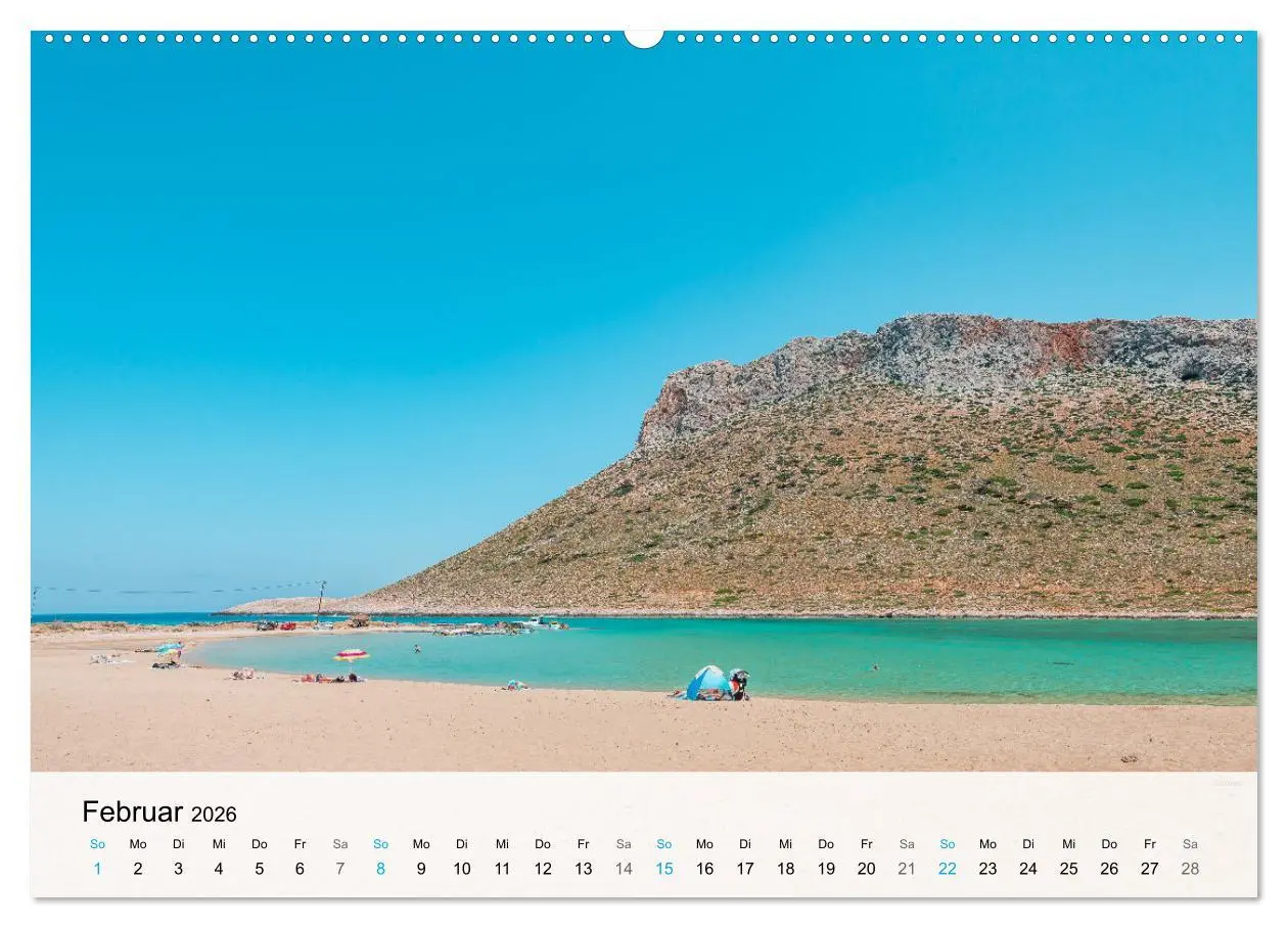 Bild: 9783457414873 | Kreta - Die schönsten Strände (hochwertiger Premium Wandkalender...
